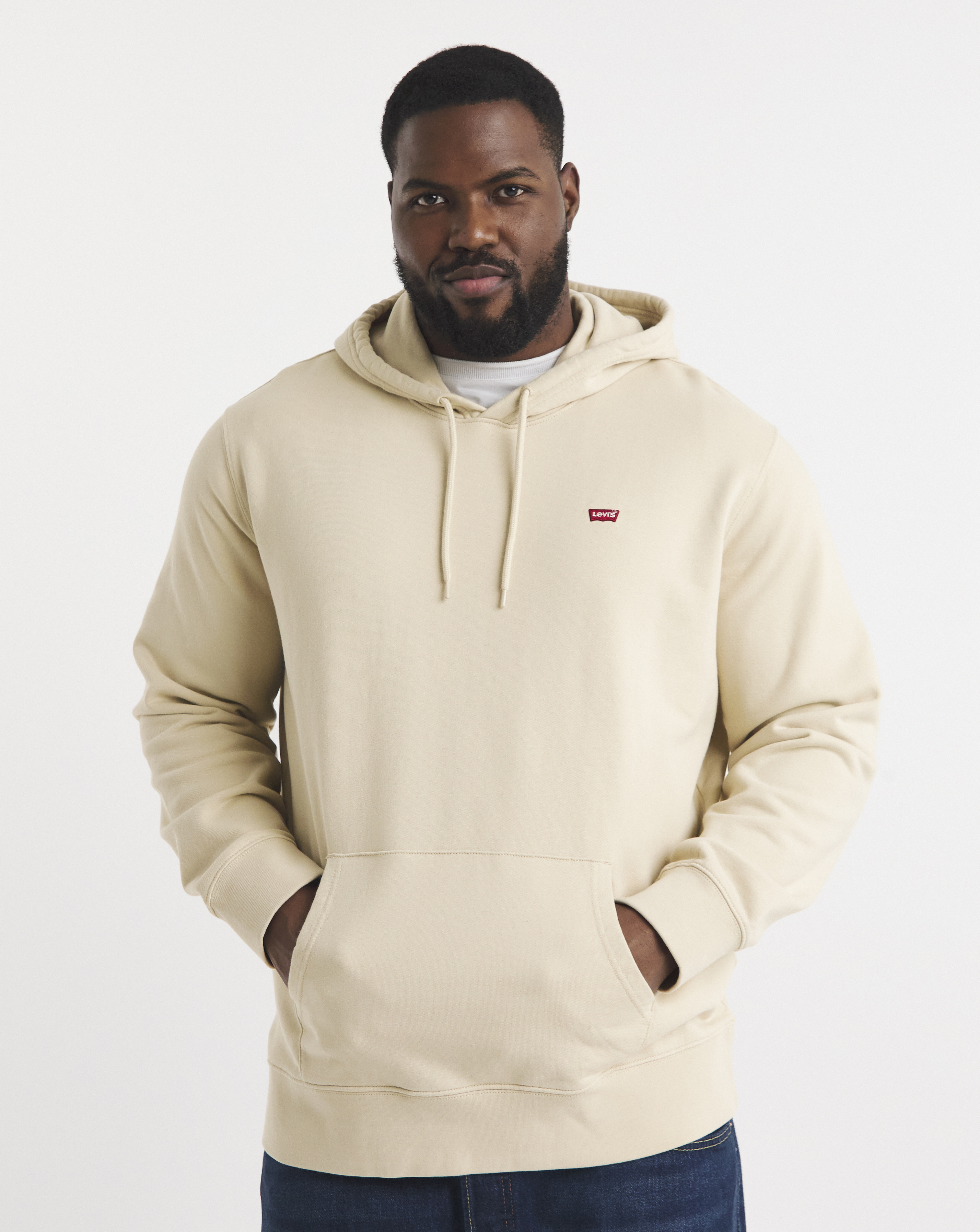 Levi's Beige Original Housemark Hoodie - Xxl