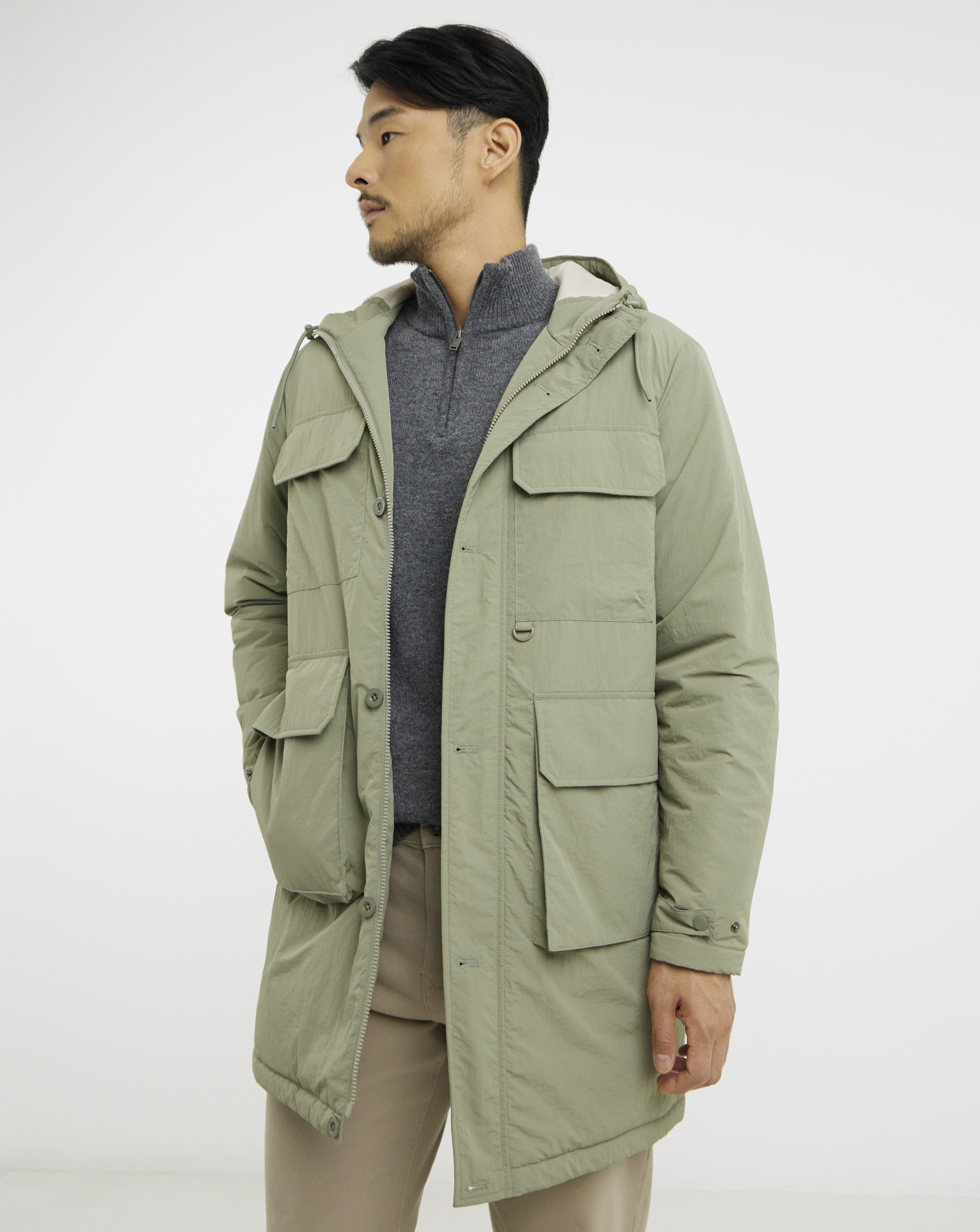 Lightweight Water Resistant Parka