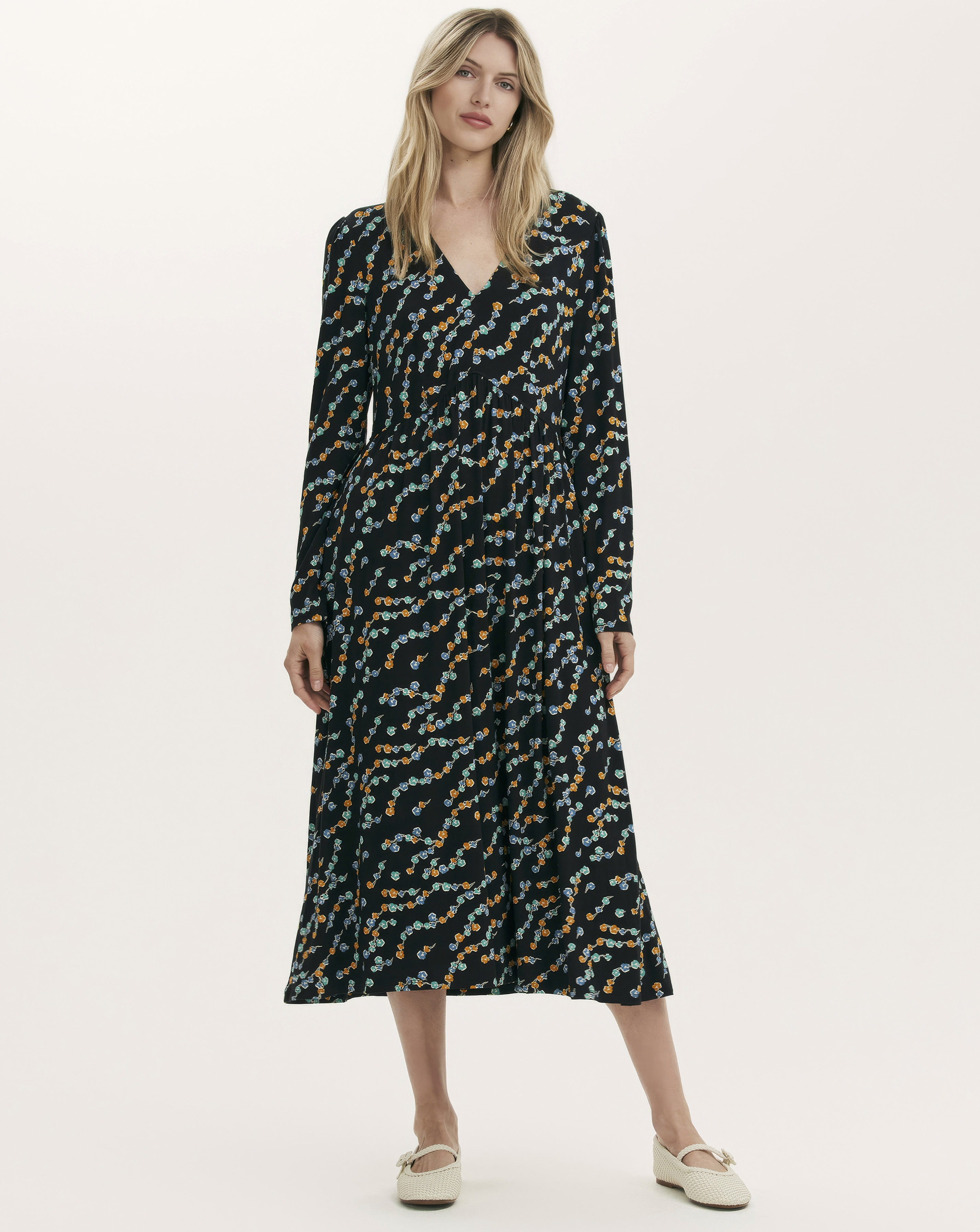 Finery London Women's Black Madelyn Dress