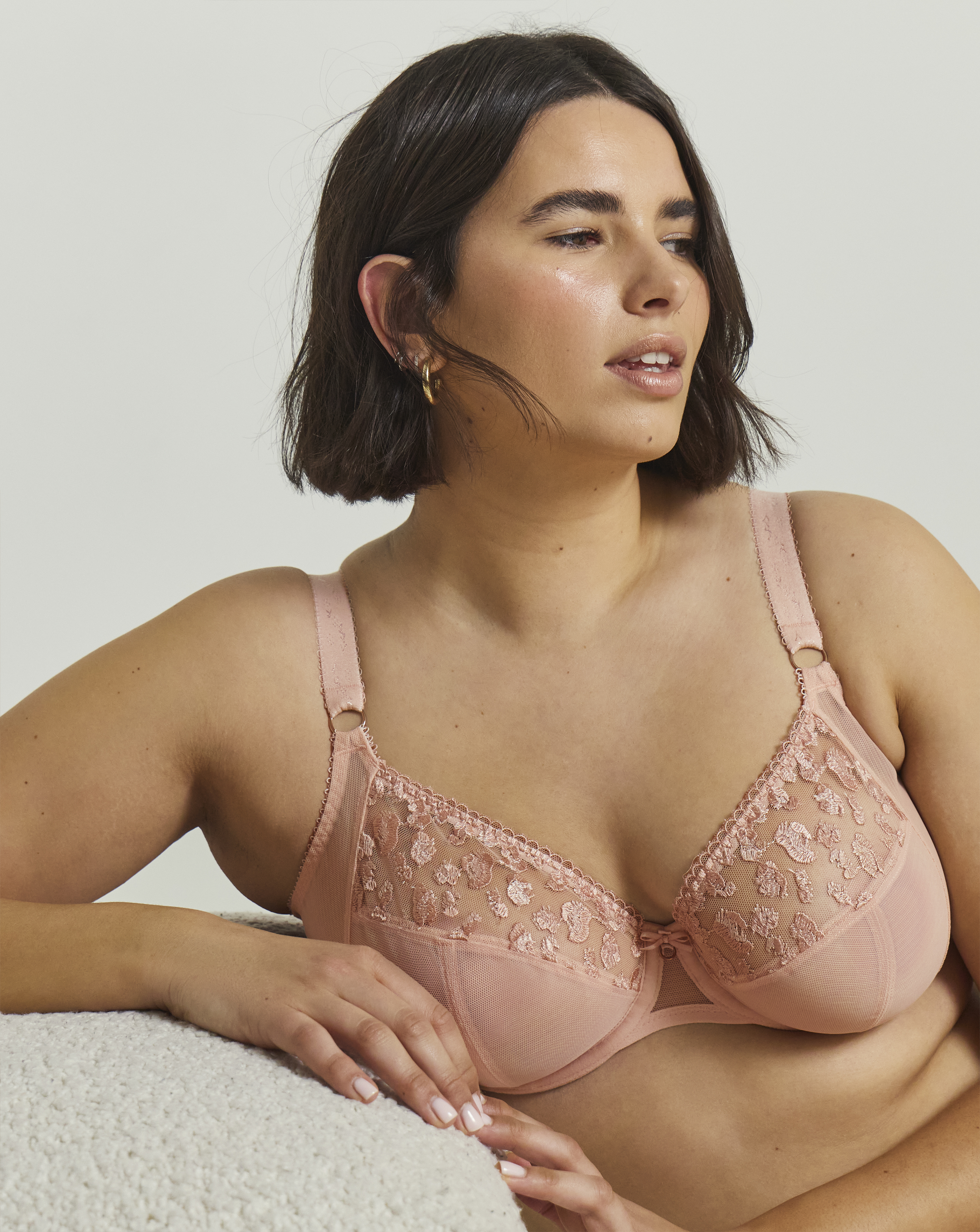 Goddess Keira Non Wired Bra Blush