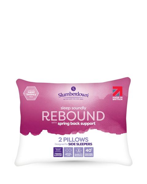 Slumberdown Rebound Firm Pillows 2 Pack