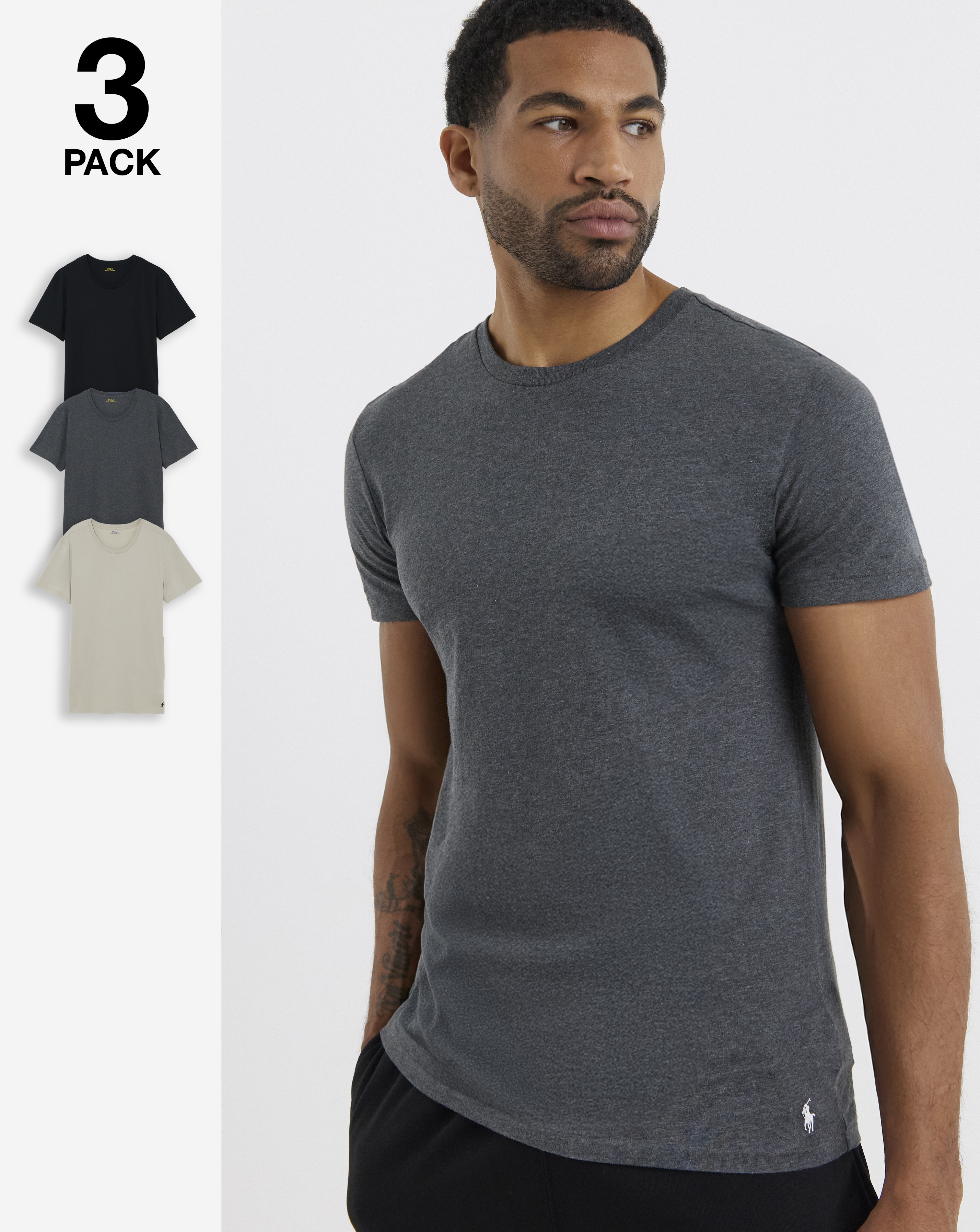 Polo Ralph Lauren 3 Pack T-Shirt
