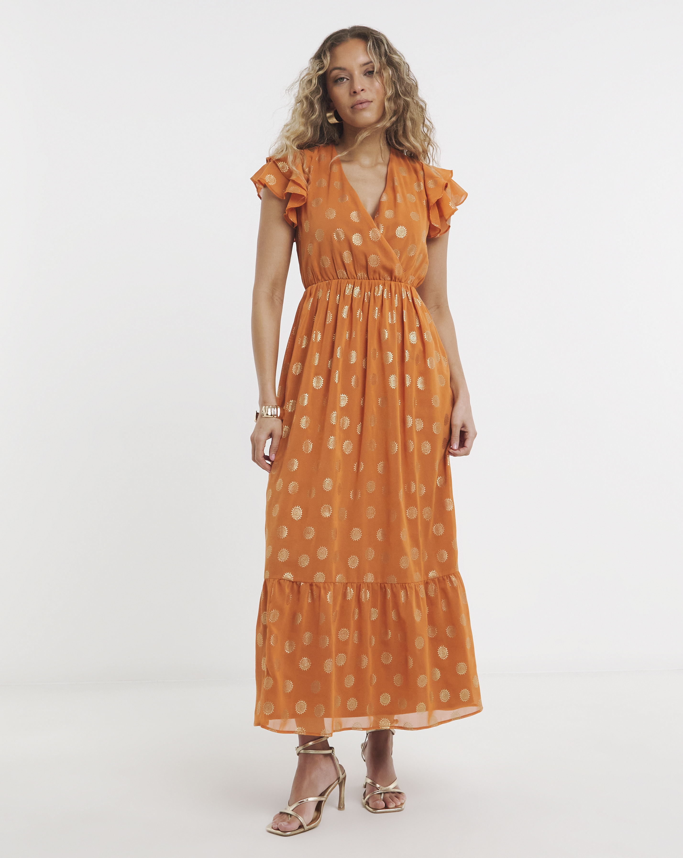 Lovedrobe Wrap Front Midaxi Dress