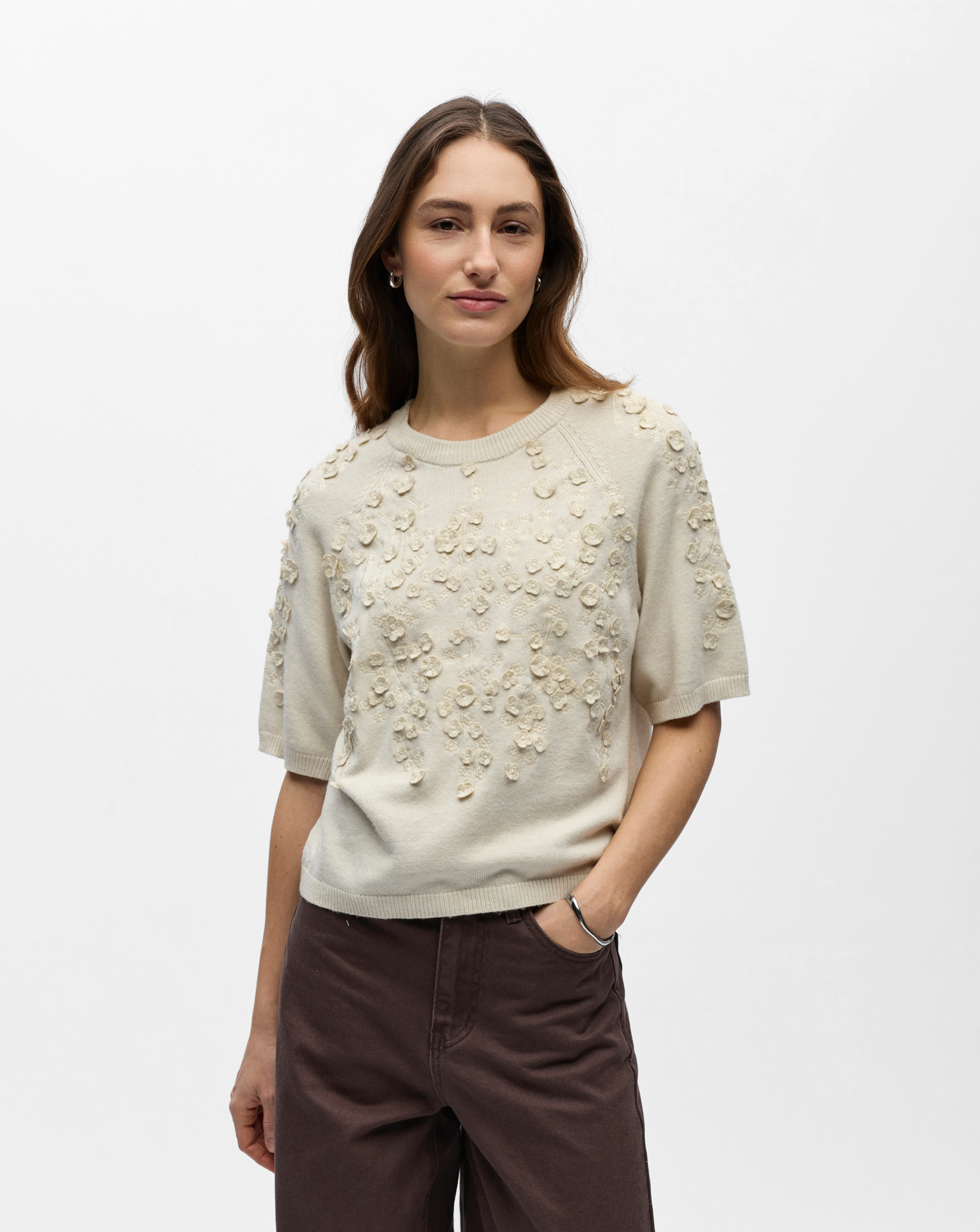 OBJECT Short Sleeve Top