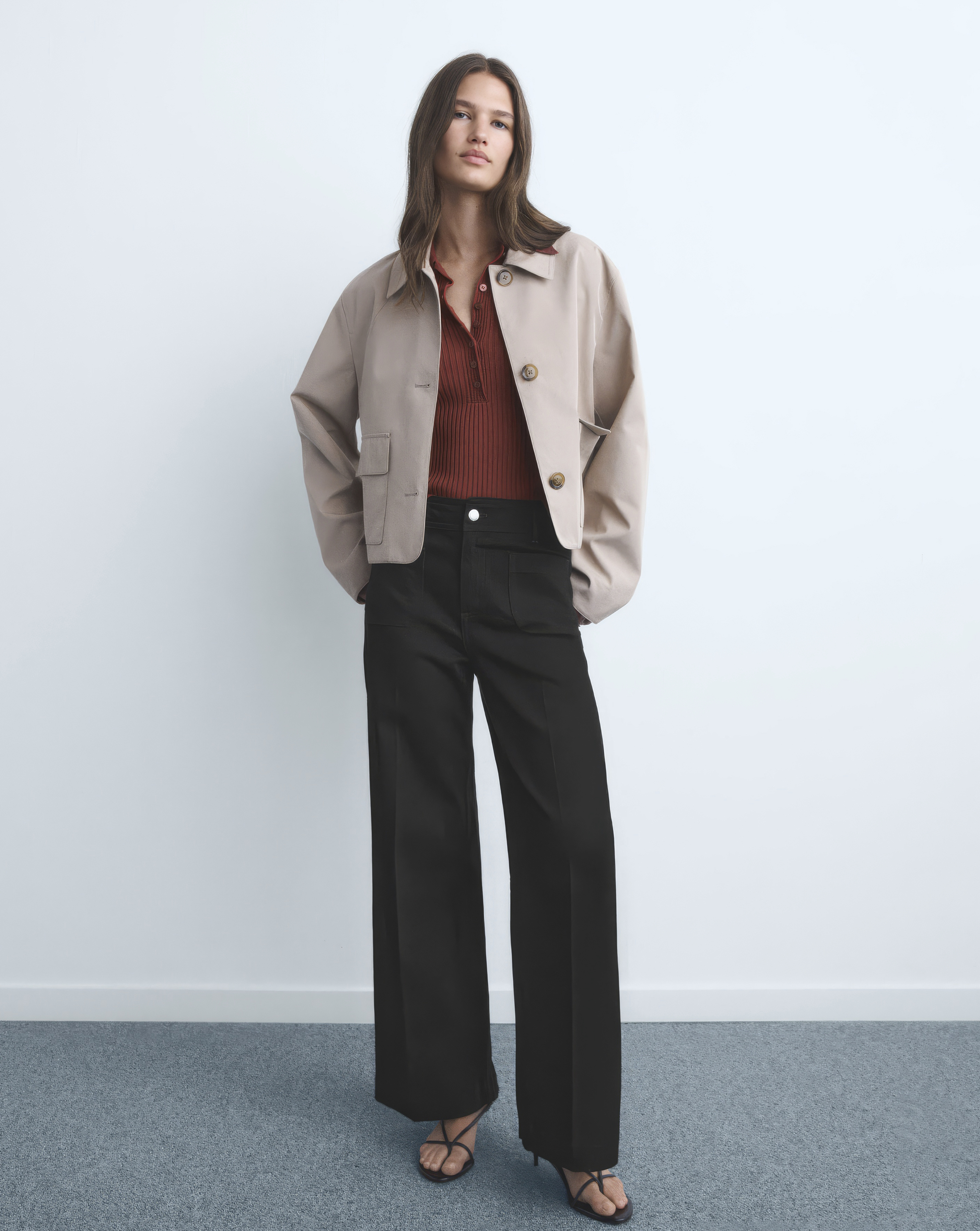 Mango Wide Leg Jeans