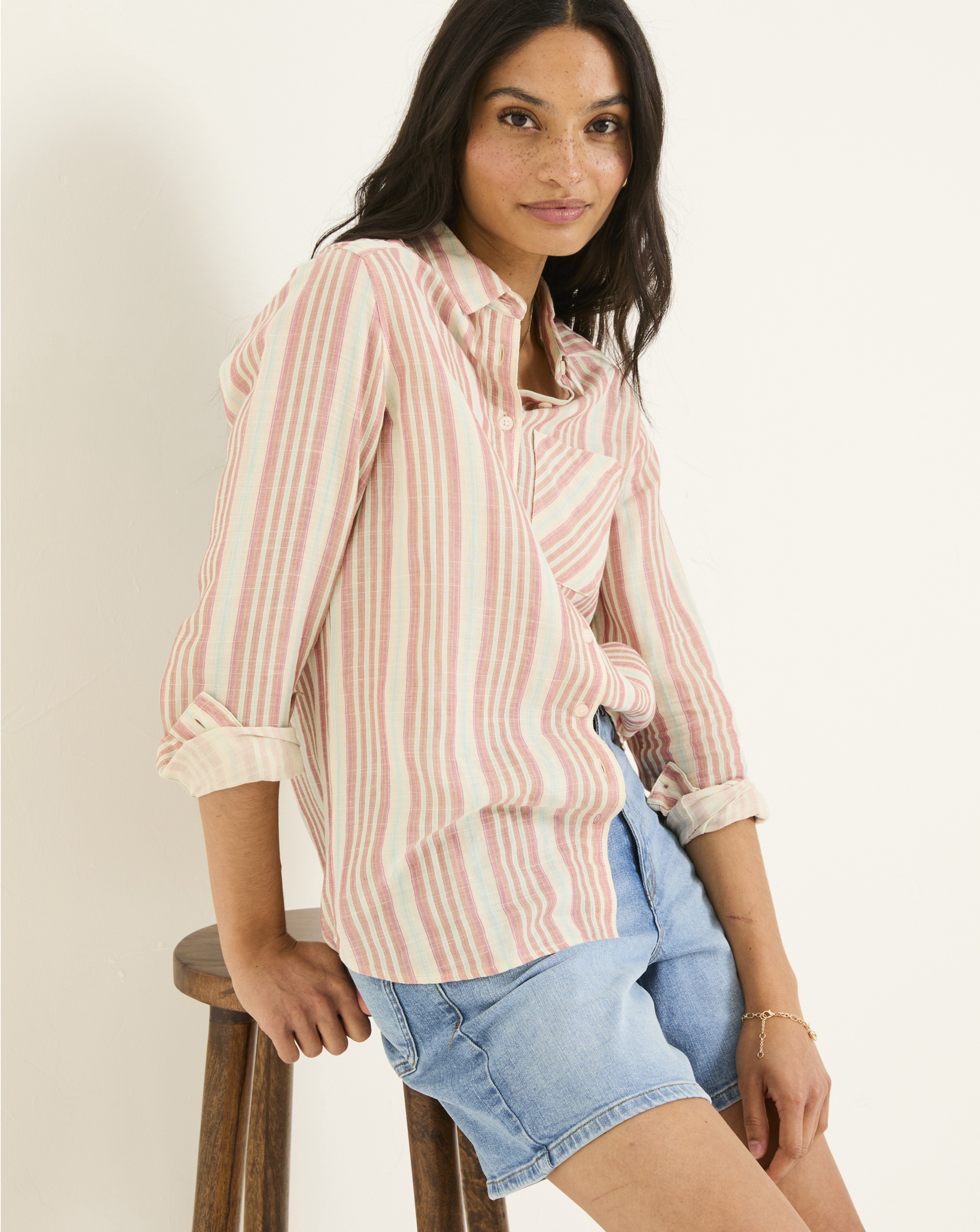 FatFace Olivia Stripe Shirt