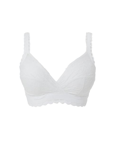 Playtex Classic Lace Support Bra White