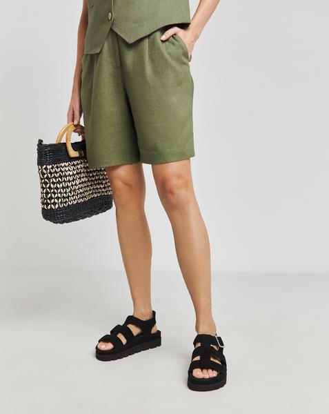 Fisherman Suede Flatform Sandal ExWide