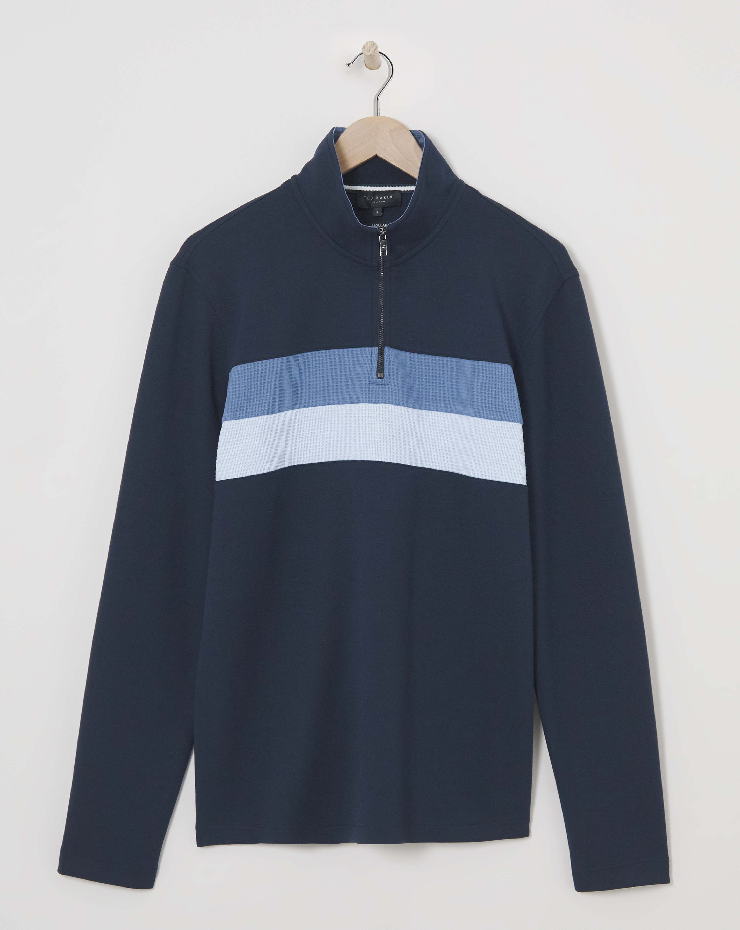 Ted Baker Veller Super Soft 1/4 Zip Top