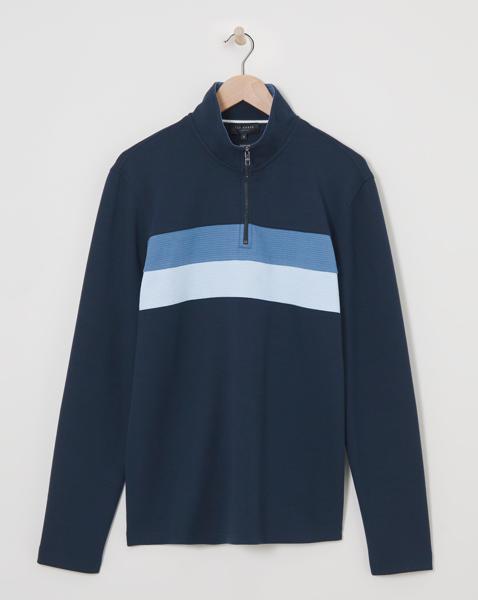 Ted Baker Veller Super Soft 1/4 Zip Top