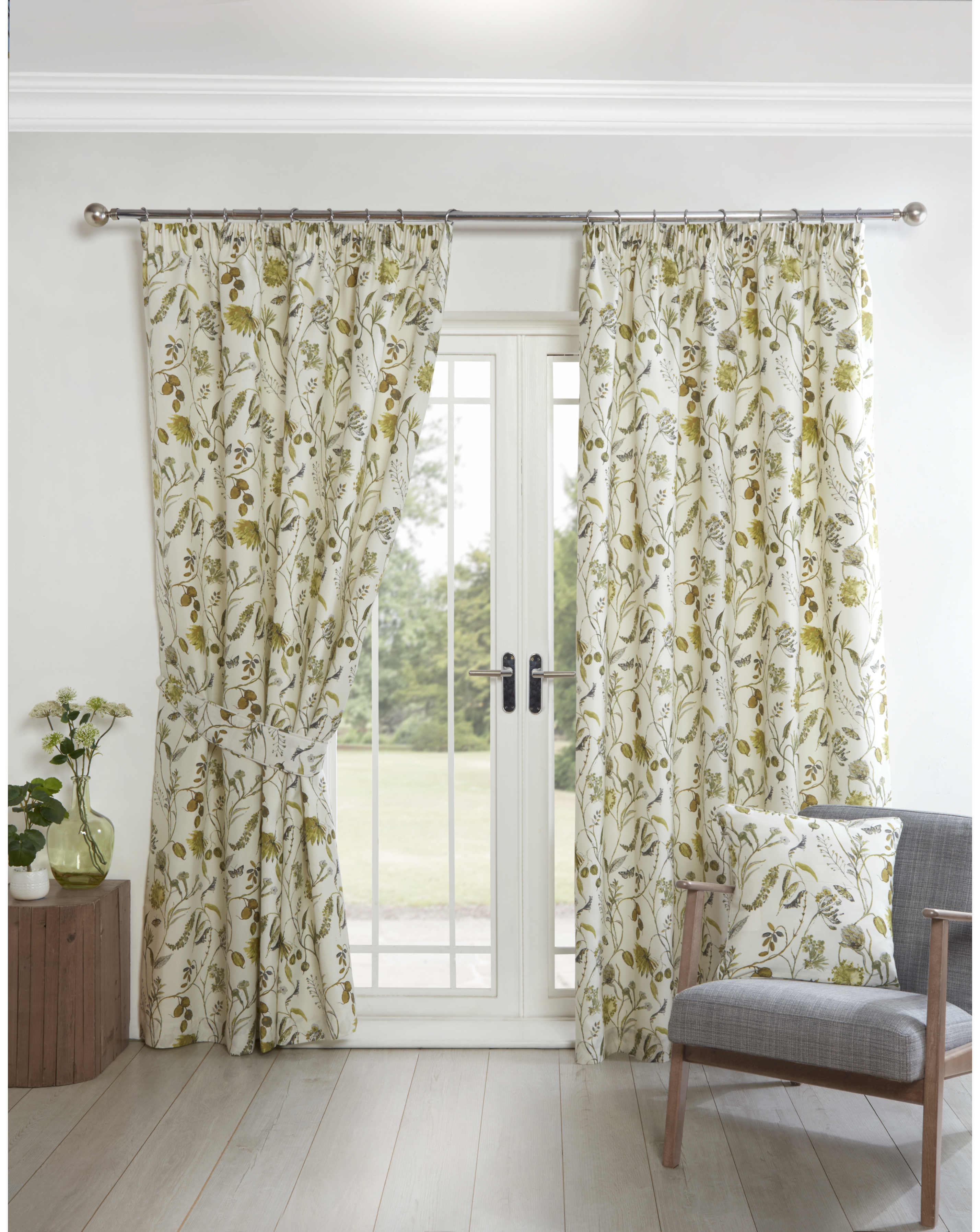 Sundour Grove Tape Top Curtains