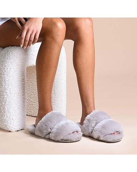 Just Sheepskin Ladies Poppy Open Slider