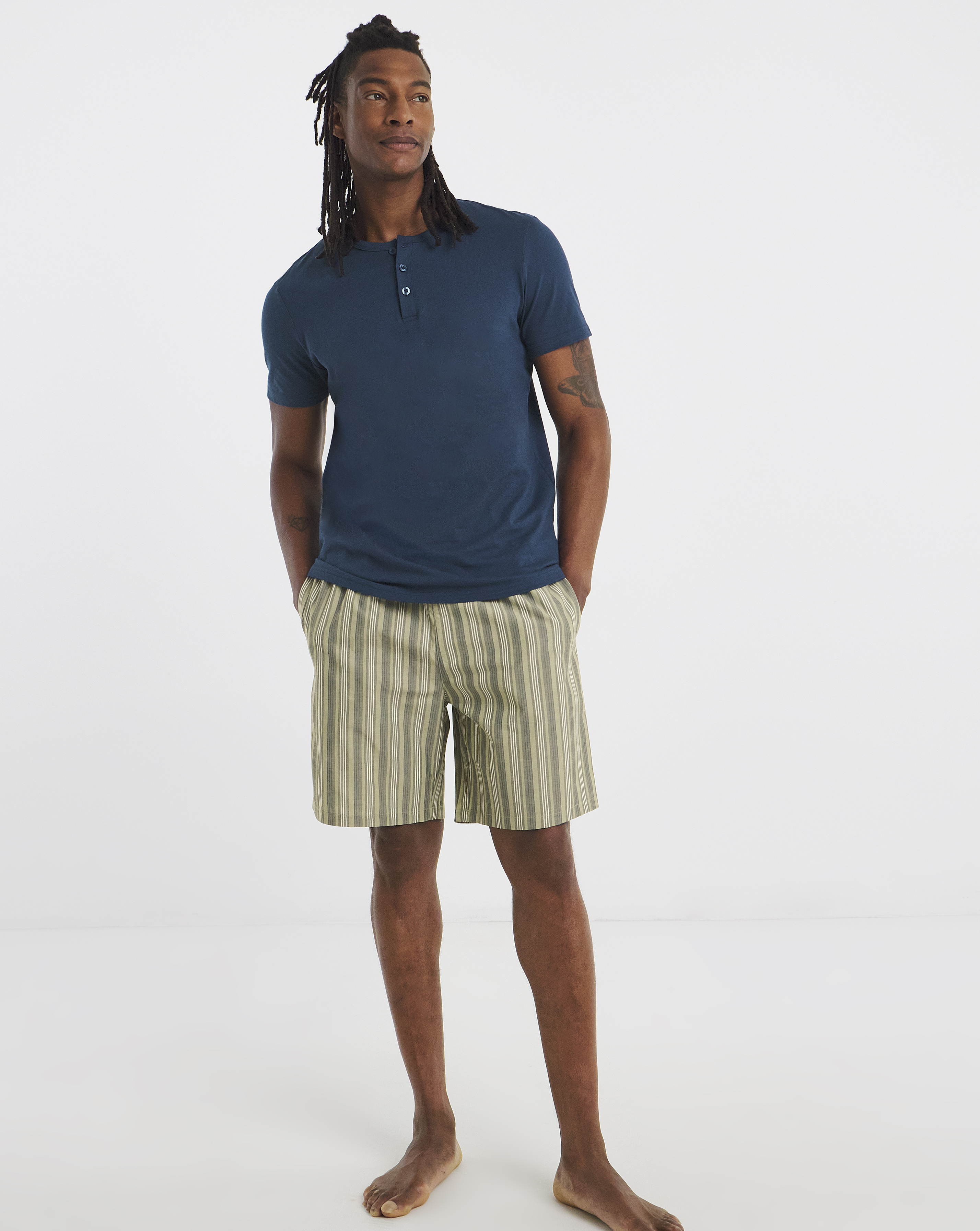 Grandad T-Shirt & Short Pyjama Set