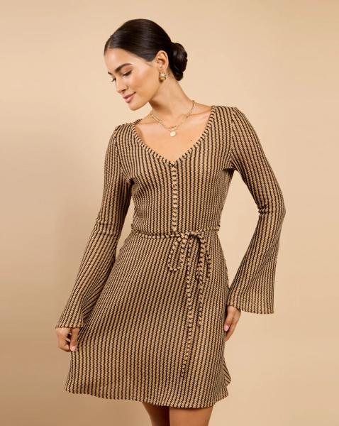 LM Brown Stripe Mini