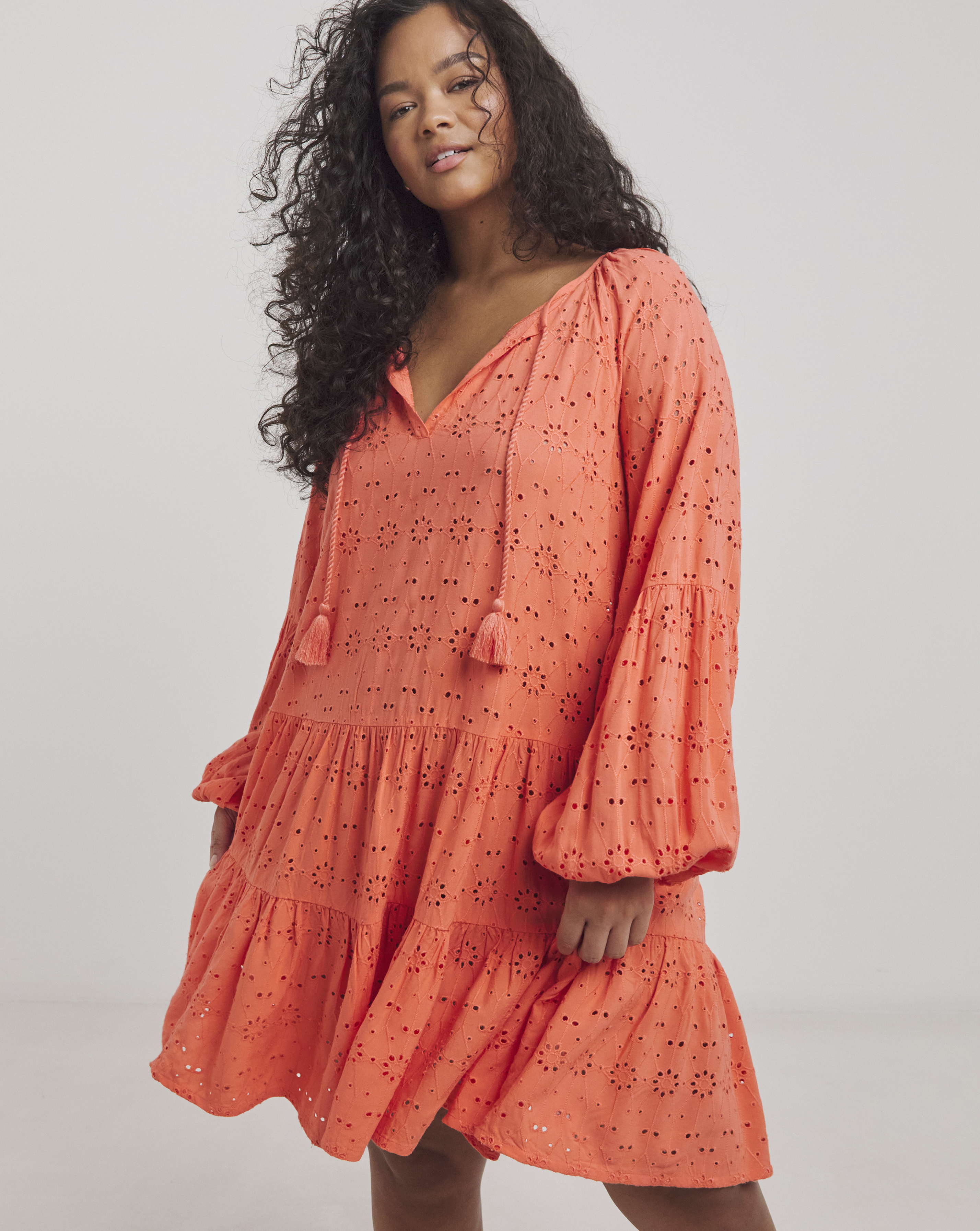 Beach to Broderie Mini Dress