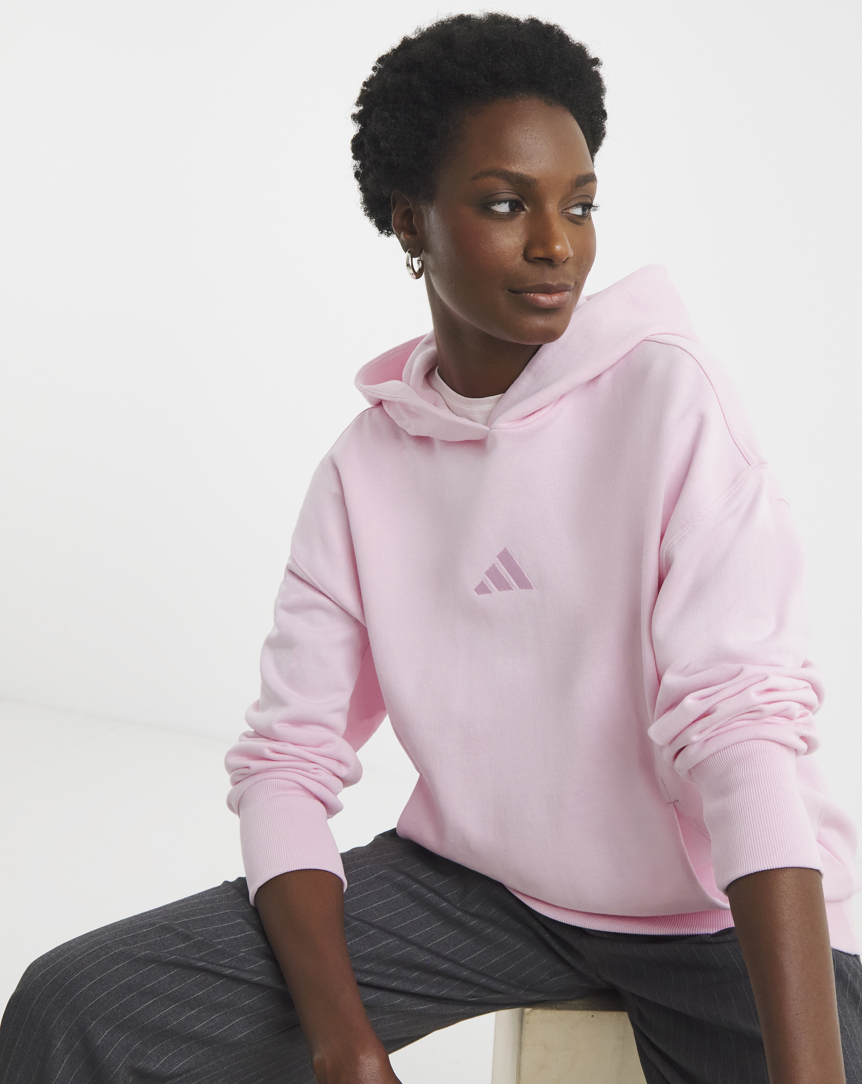adidas Small Chest Logo Hoodie