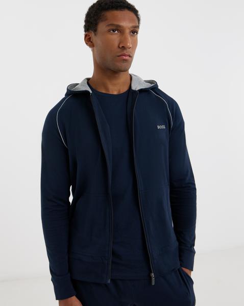 BOSS Lounge Hoodie - Navy