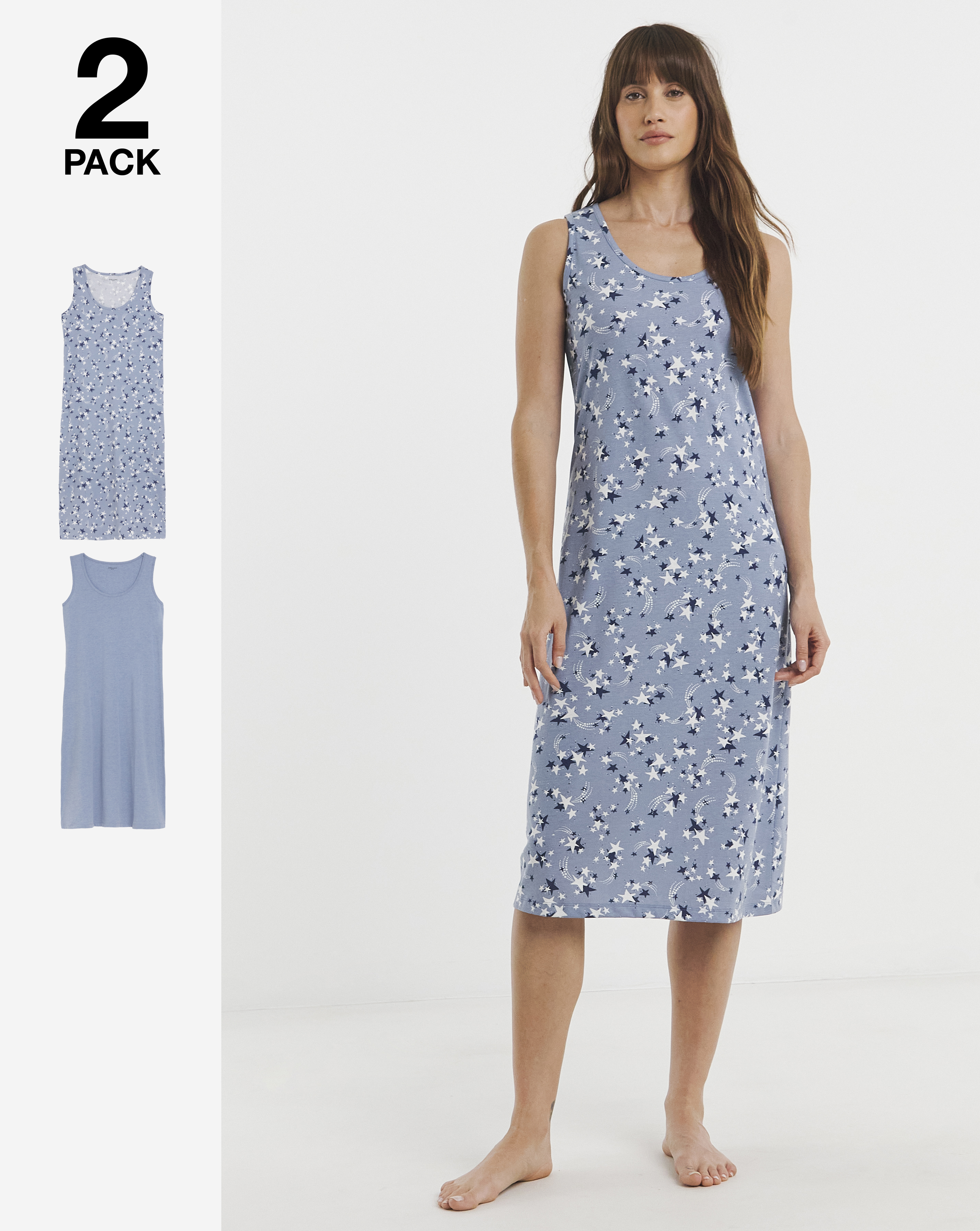 JD Williams Value 2 Pack Nighties