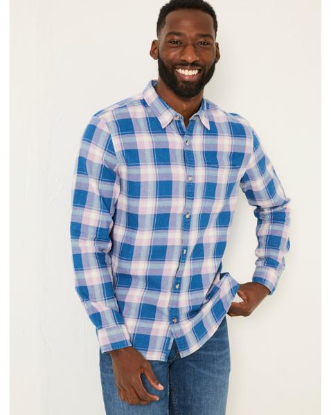Fatface Mead Check Shirt - Lilac