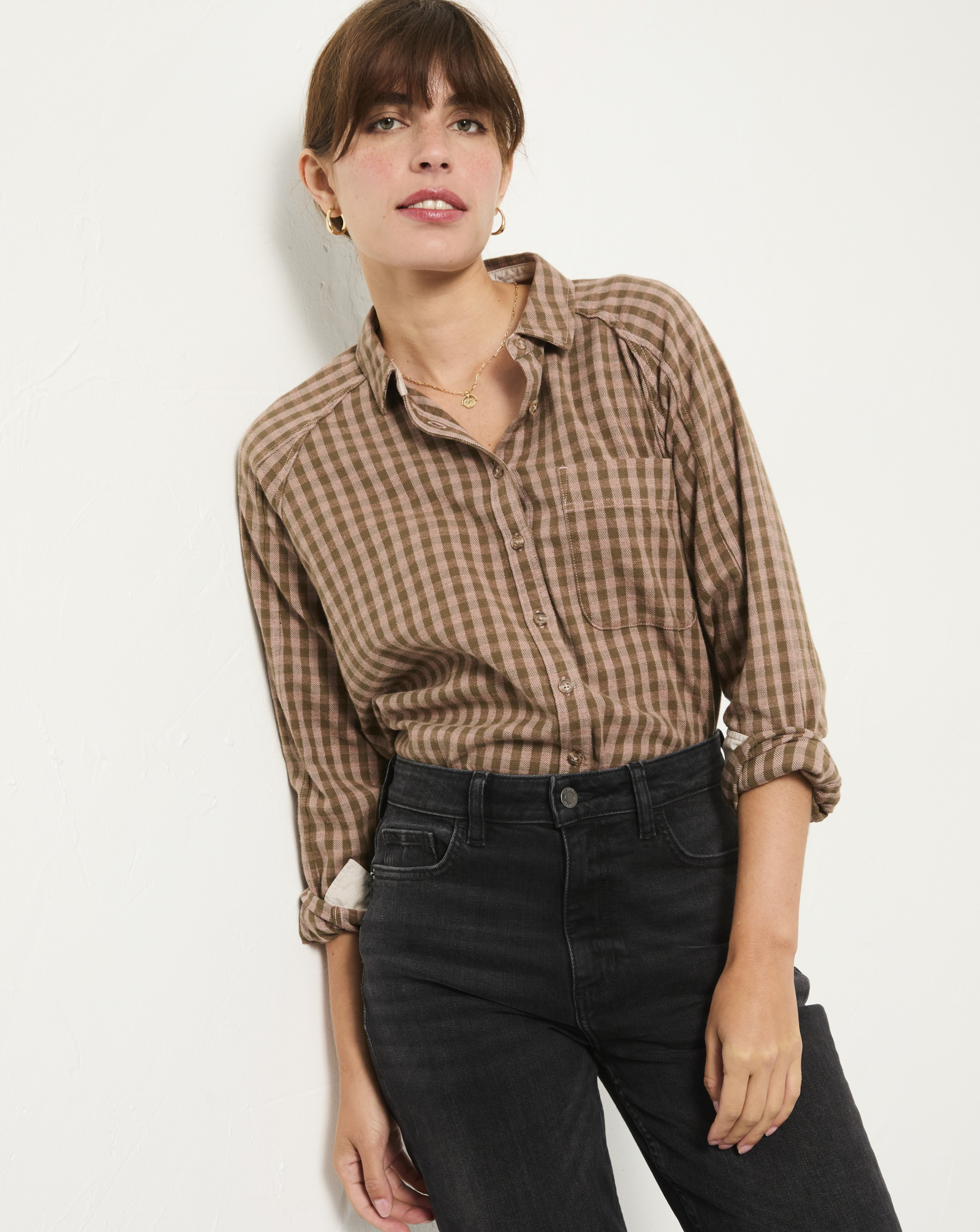 FatFace Bessie Gingham Shirt