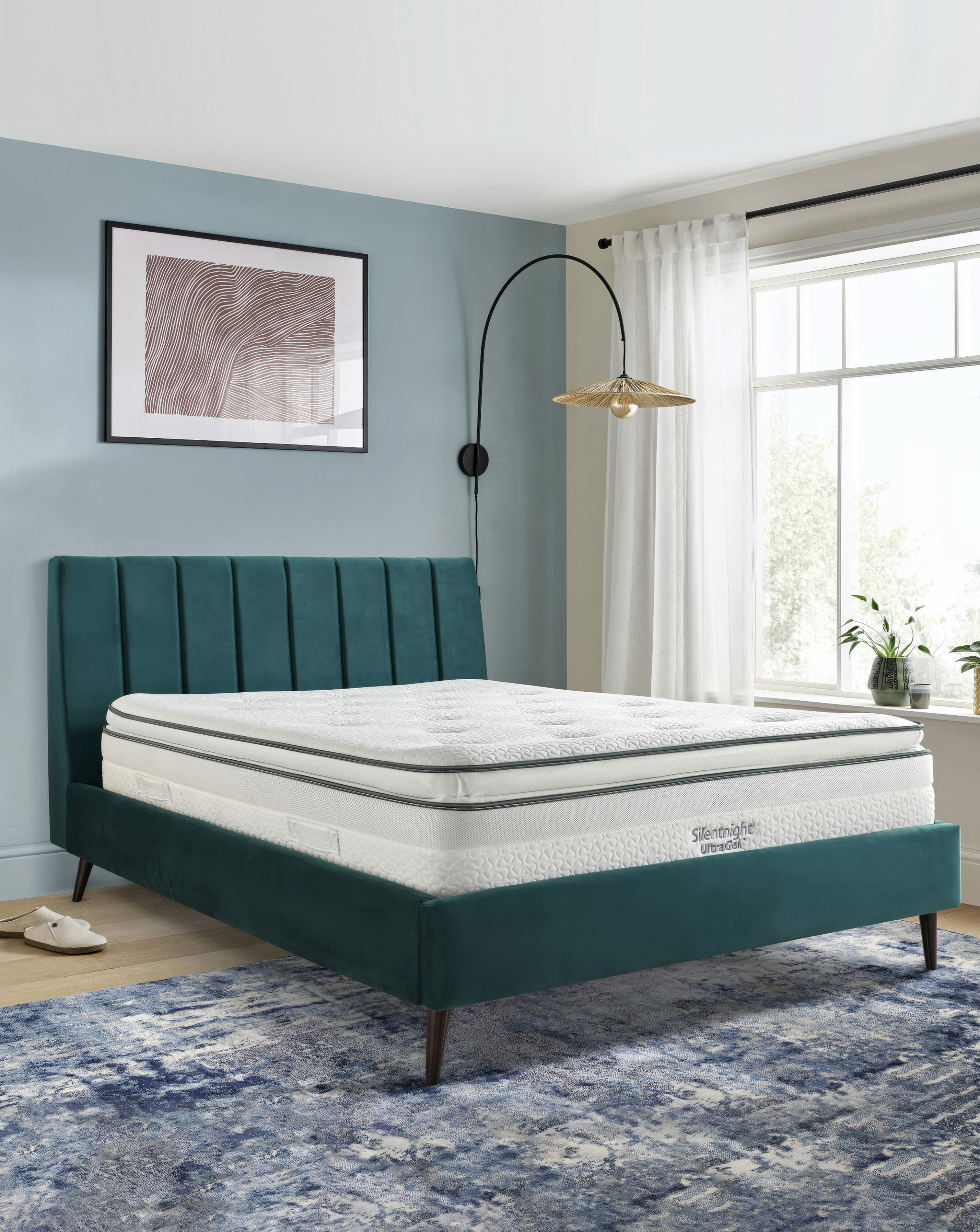 Silentnight Tranquility 1000 Pocket Geltex Pillowtop Mattress - Double
