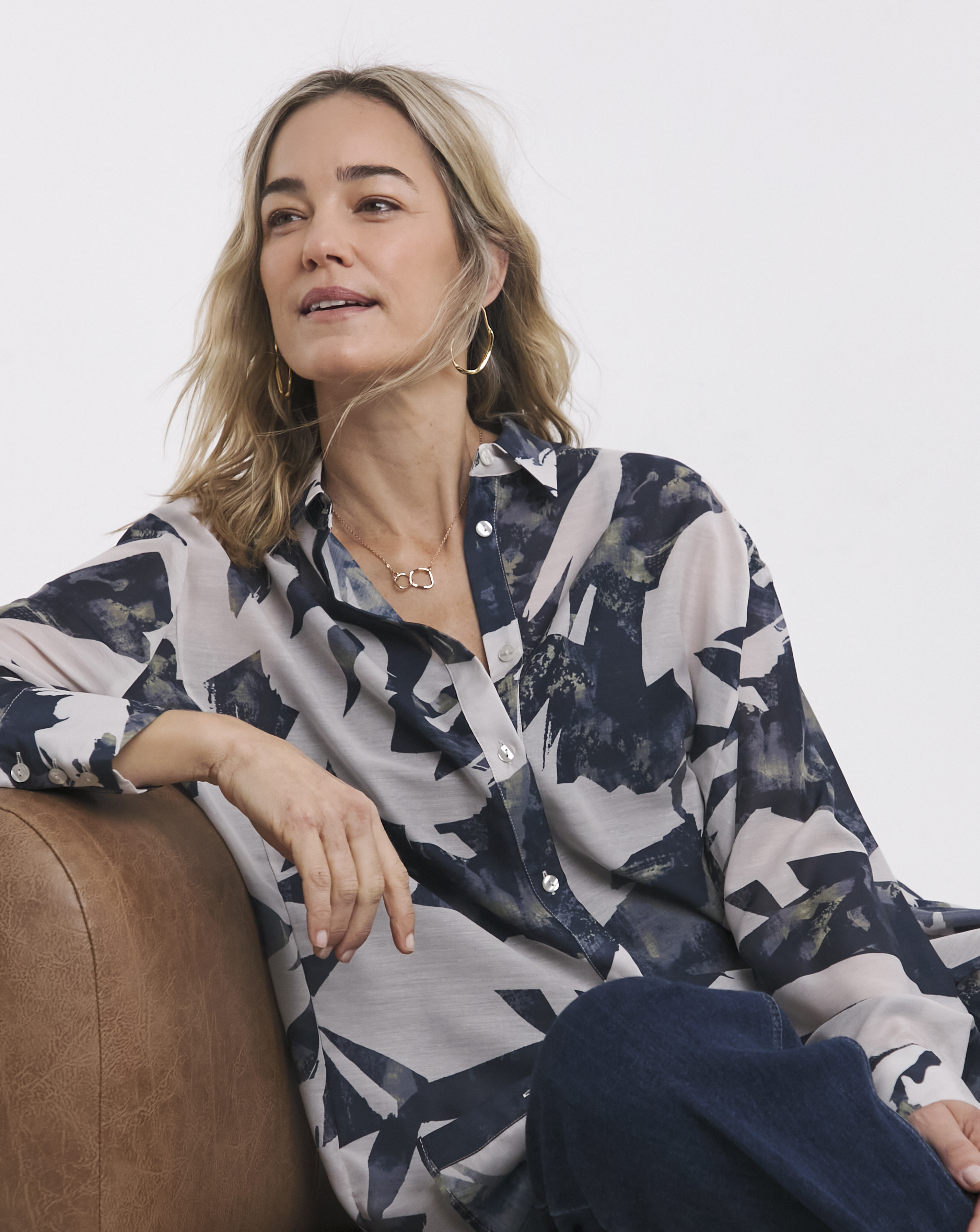 Extreme Oversized Voile Shirt