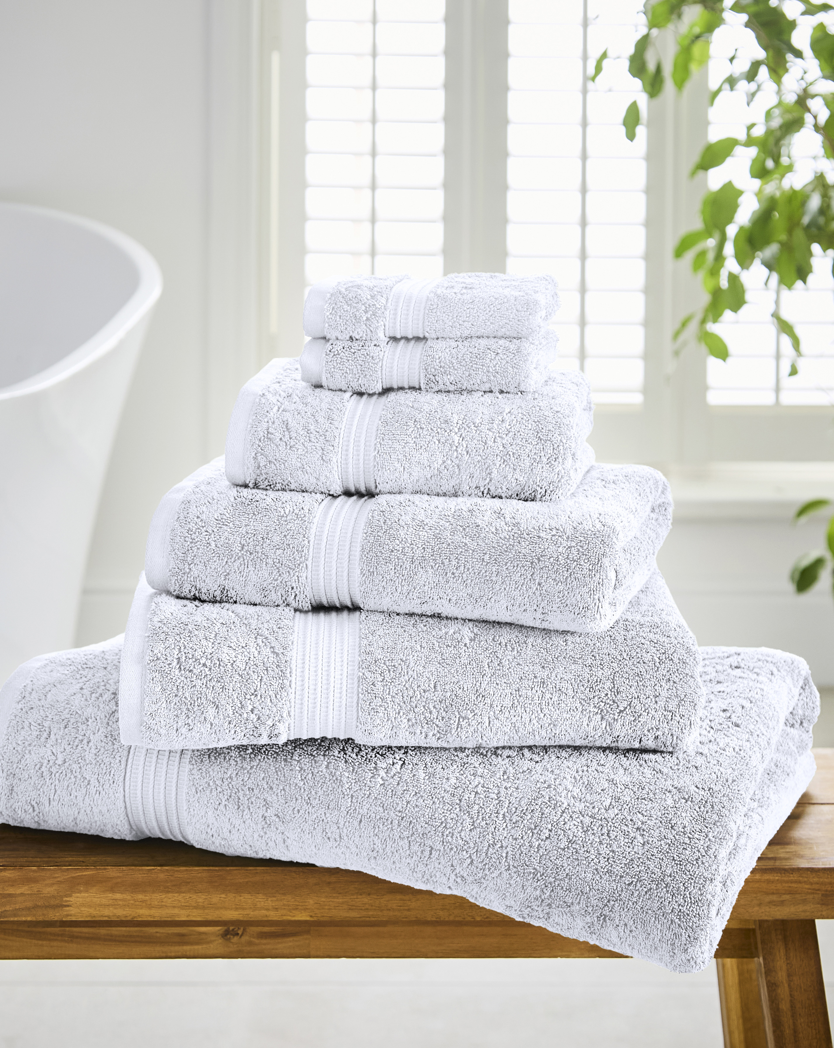 Egyptian Cotton 600GSM Towel - White
