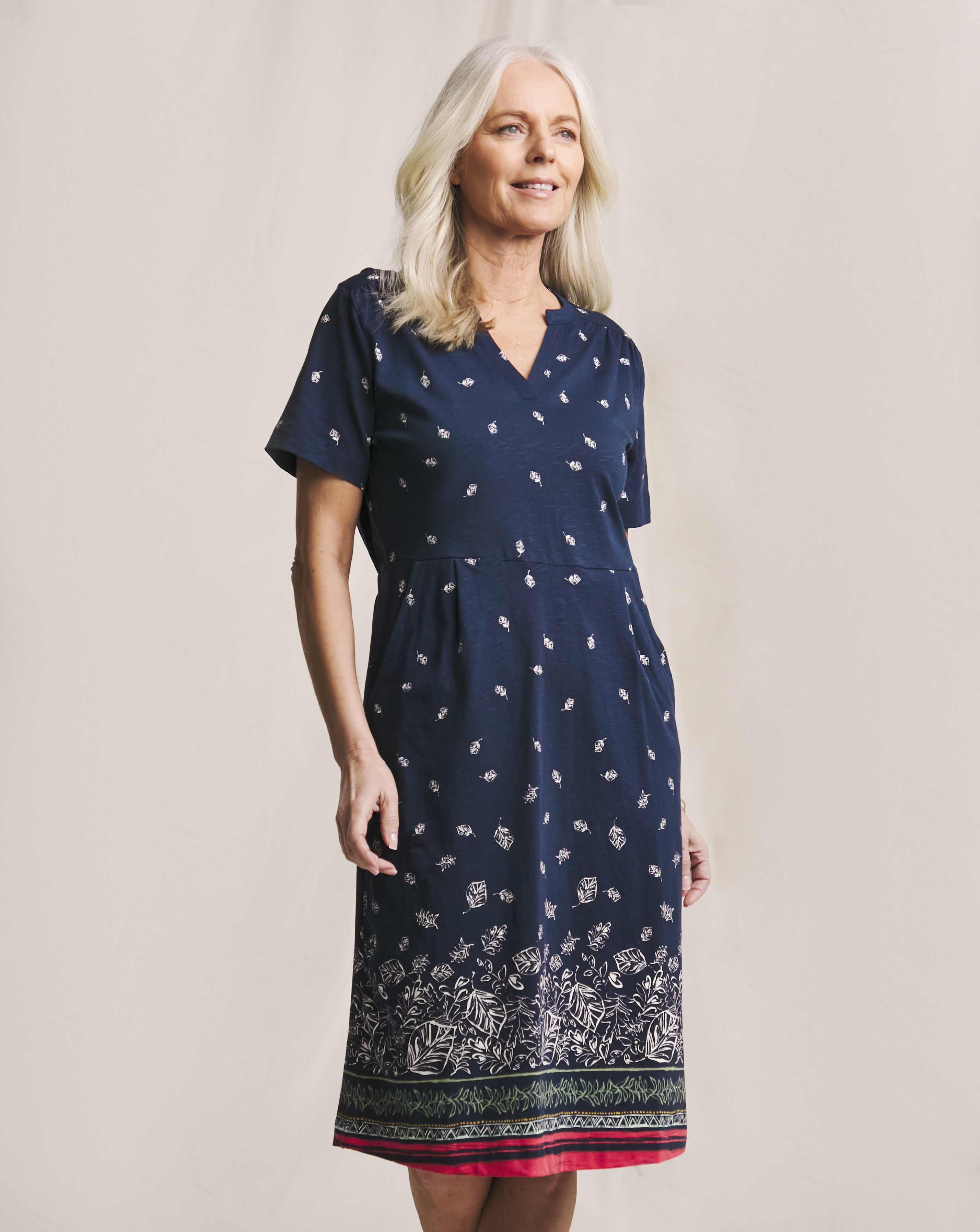 Julipa Pure Cotton Printed Shift Dress