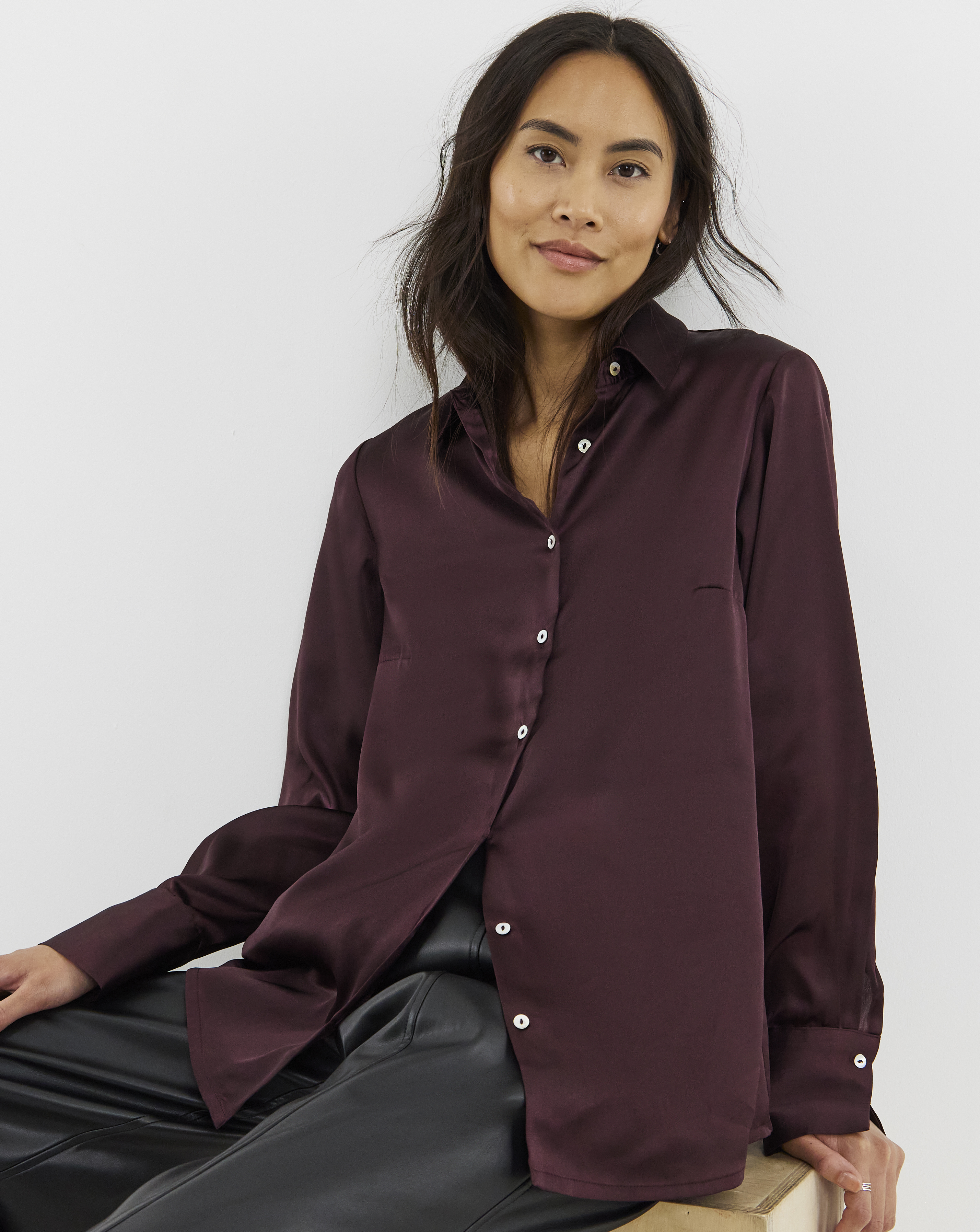Classic Satin Shirt