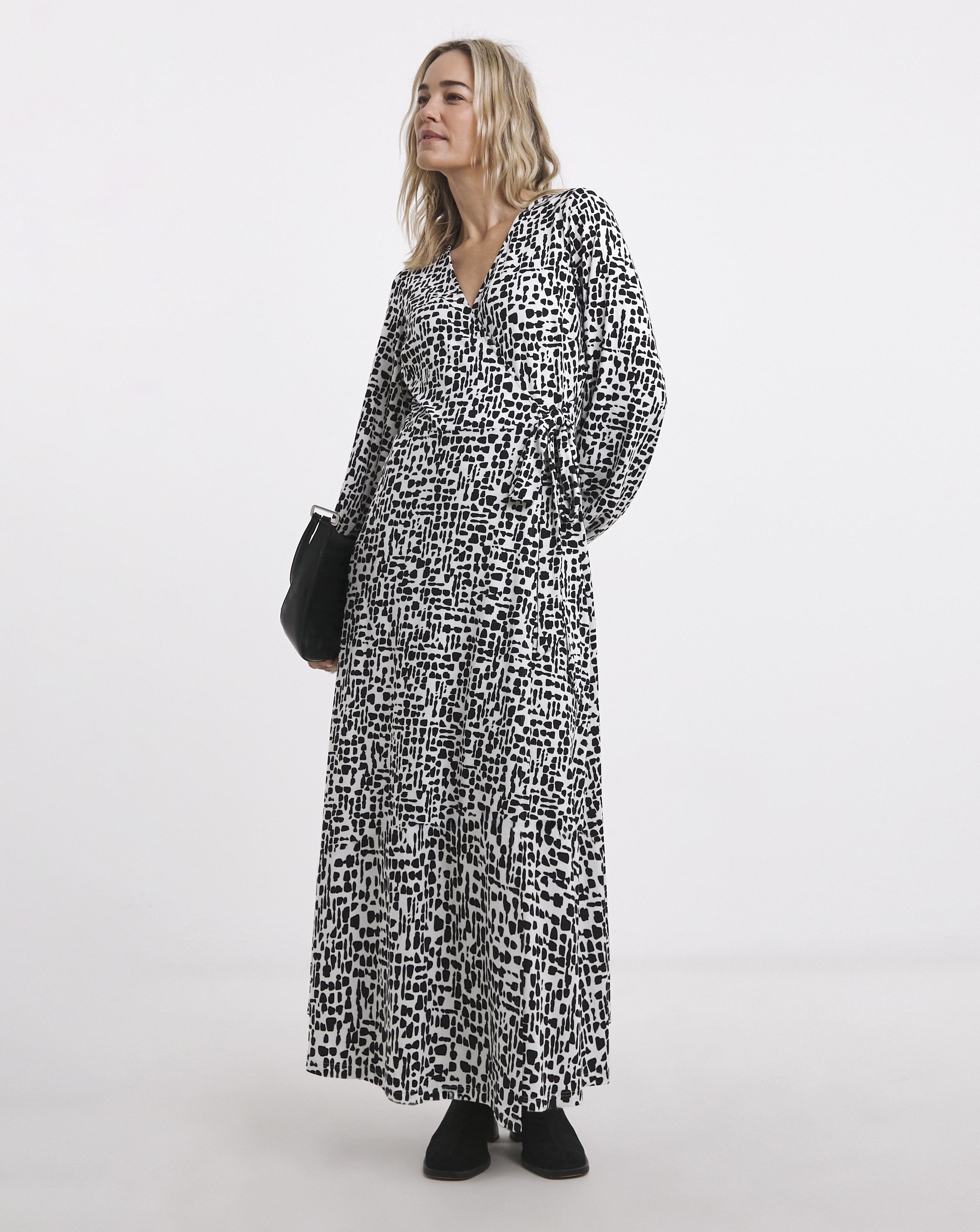 Soft Touch Wrap Dress