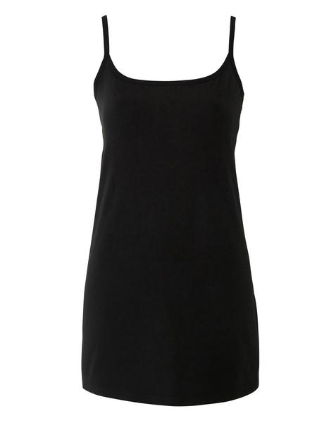 Black Cami Vest With Adjustable Straps