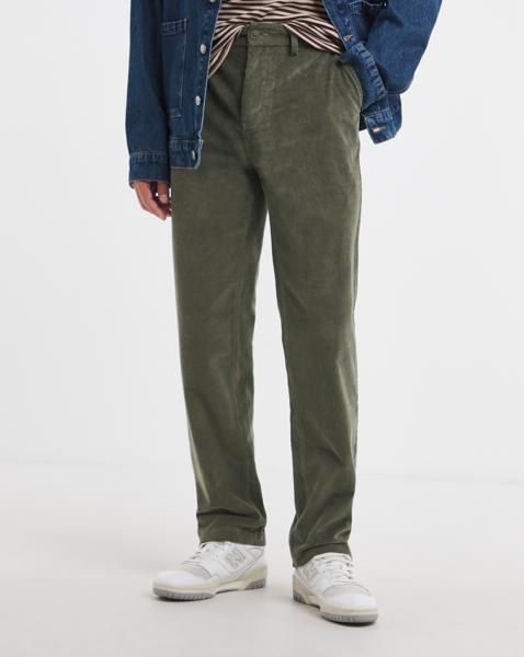 Cord Cotton Stretch Straight Fit Chino