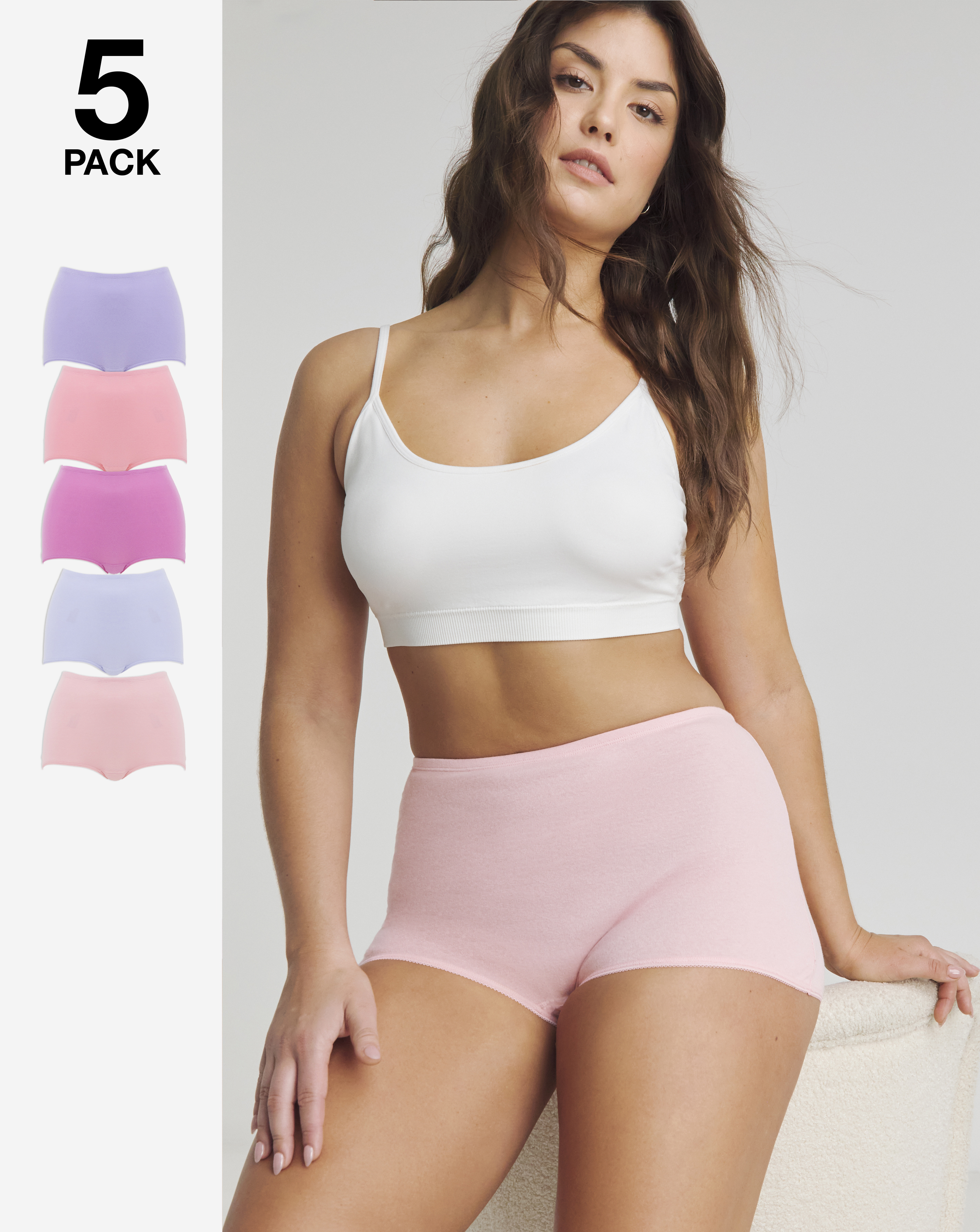 Pretty Secrets 5 Pack Comfort Shorts
