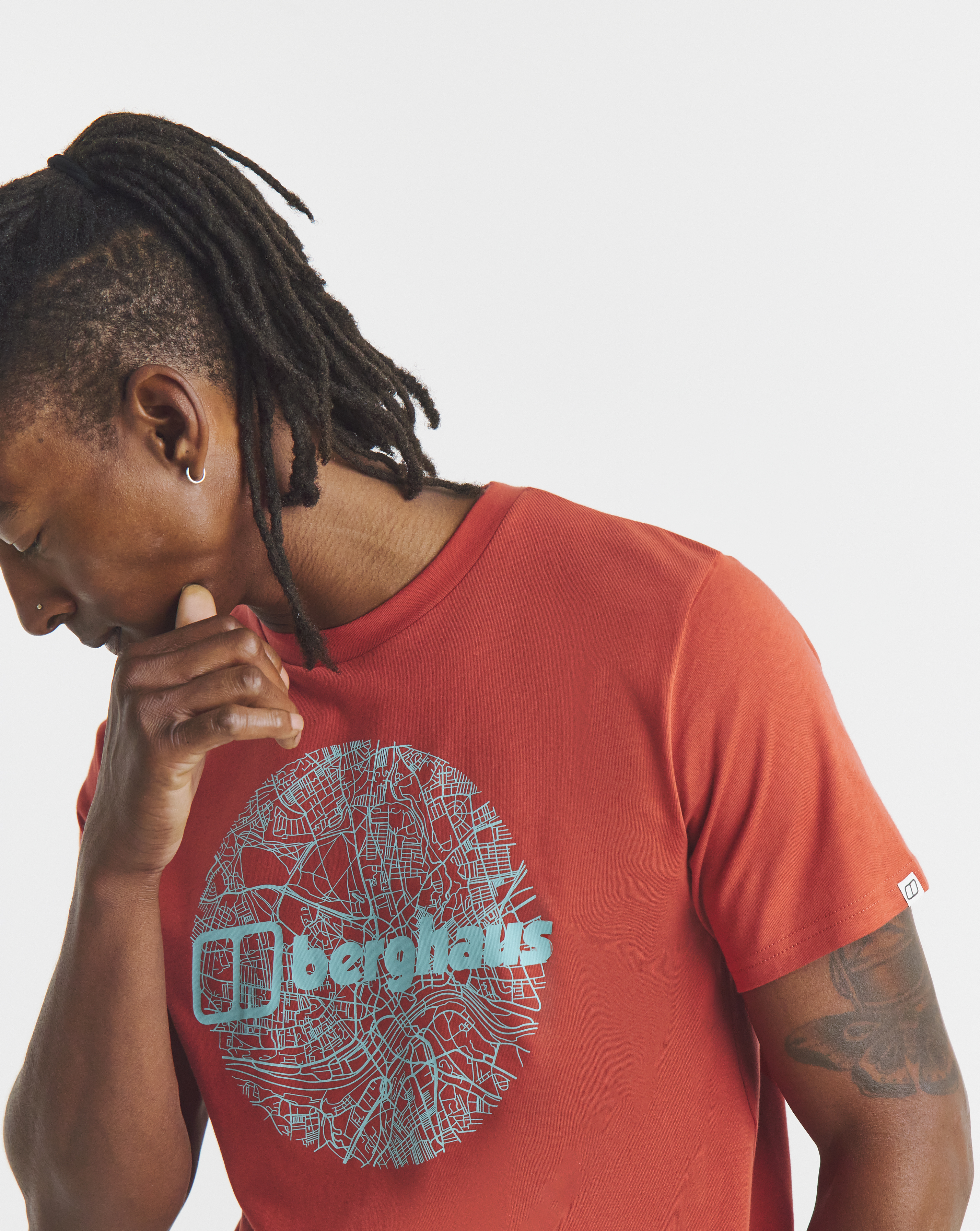 Berghaus Map of The Moon T-Shirt