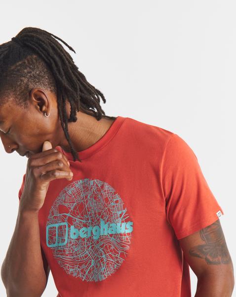 Berghaus Map of The Moon T-Shirt