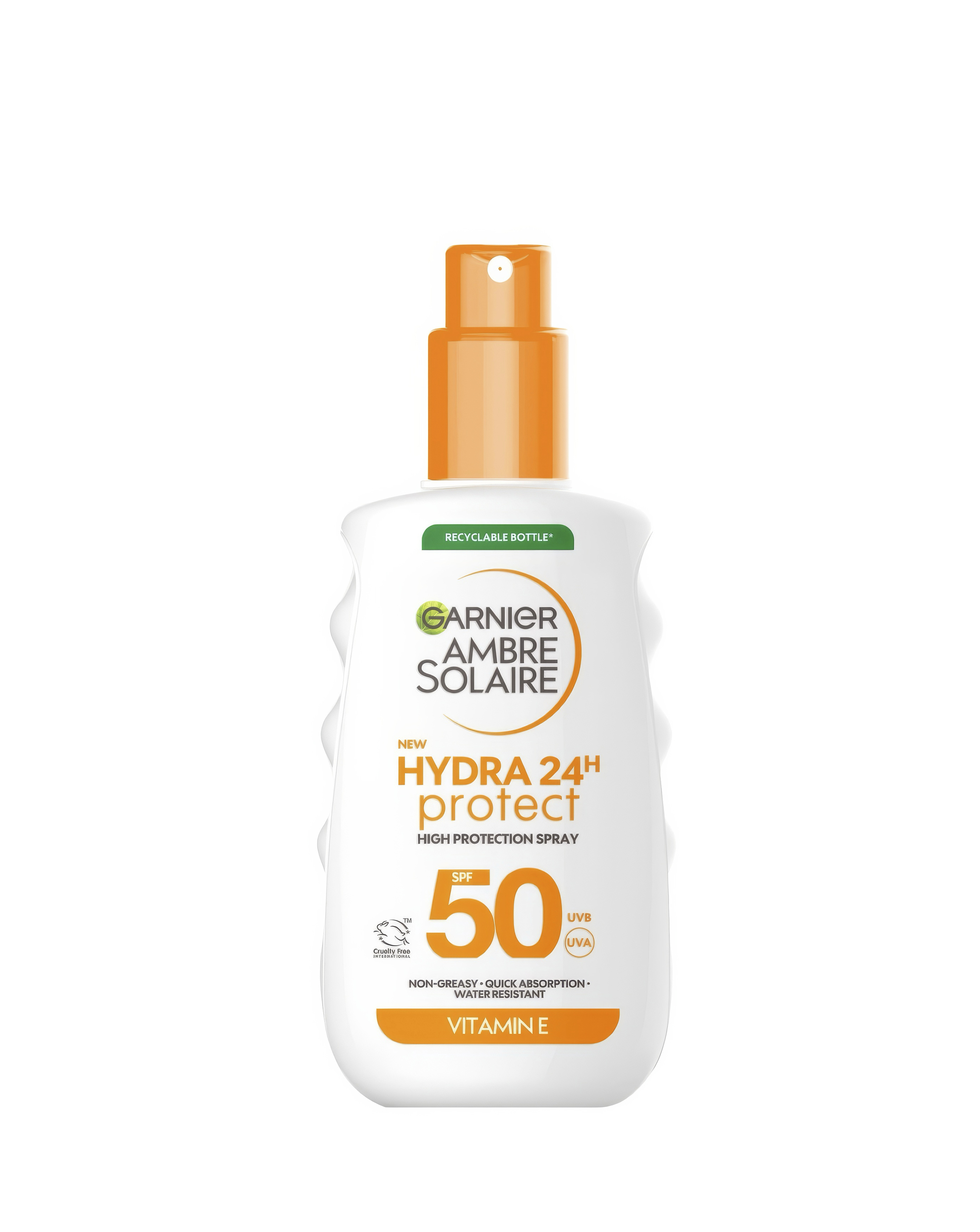 Garnier SPF 50 Hydra Protect spray.
