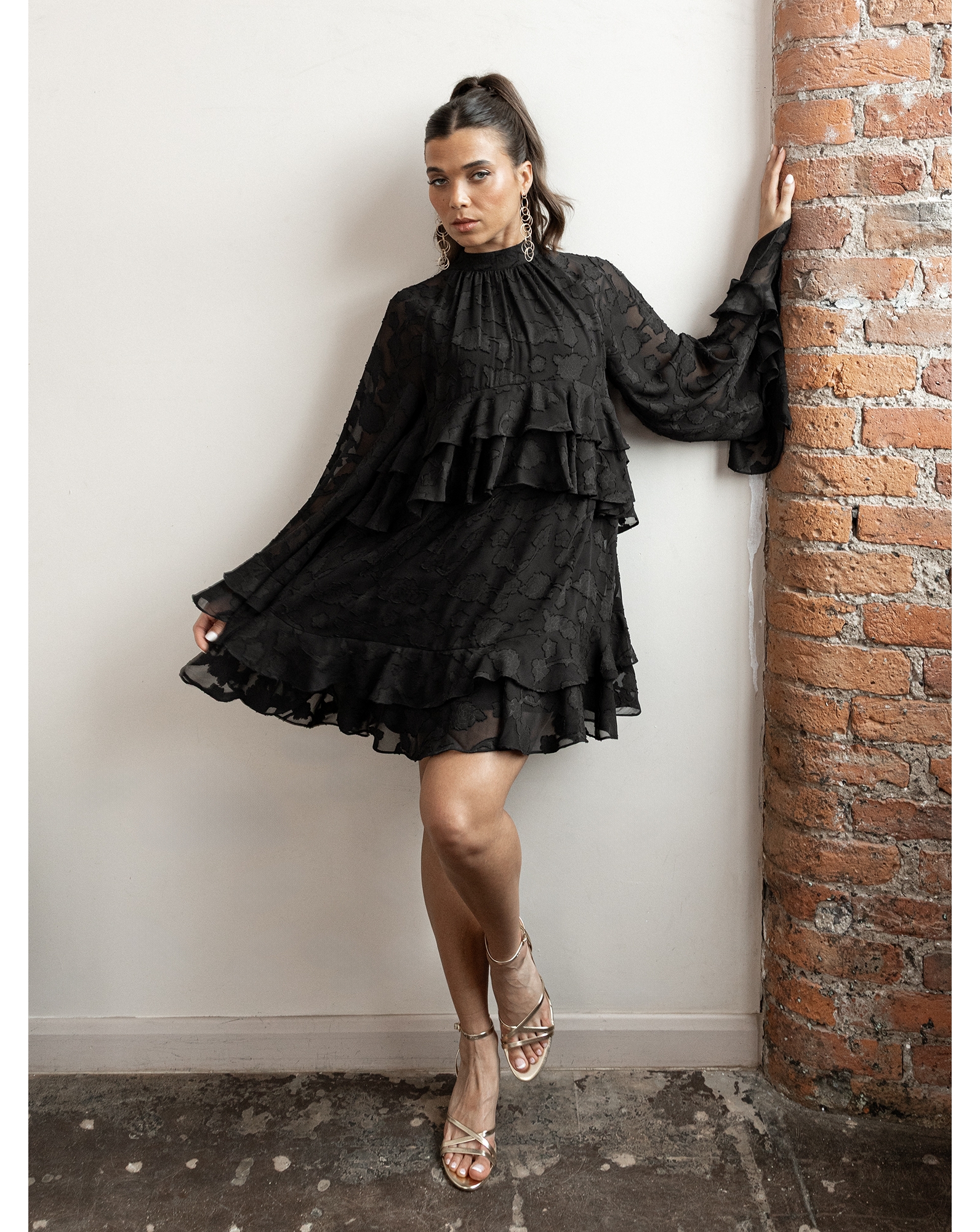 Anaya Floral Print Dress