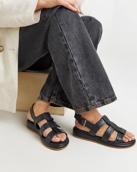 Tubular Fisherman Sandal Wide