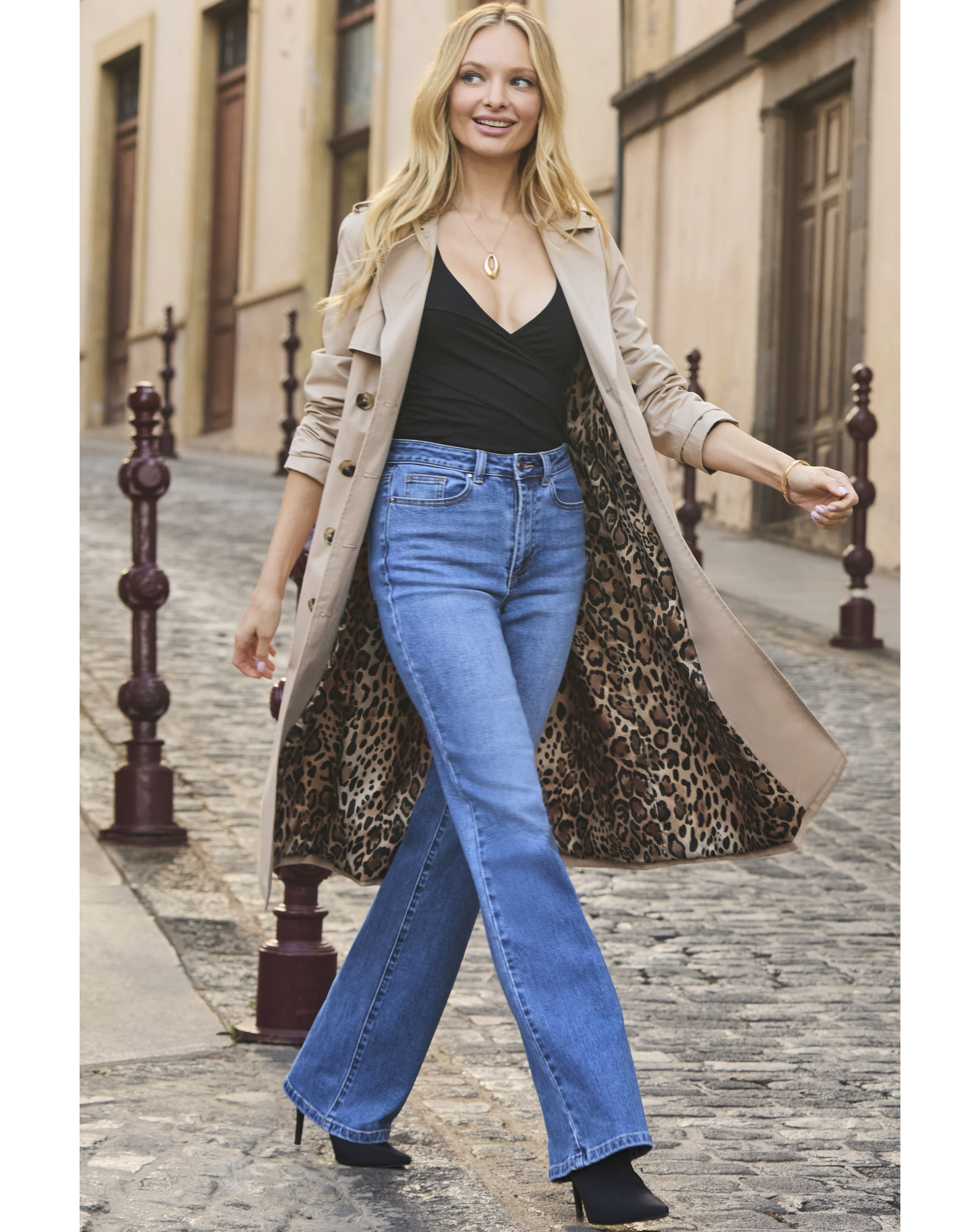 Sosandar Trench Coat