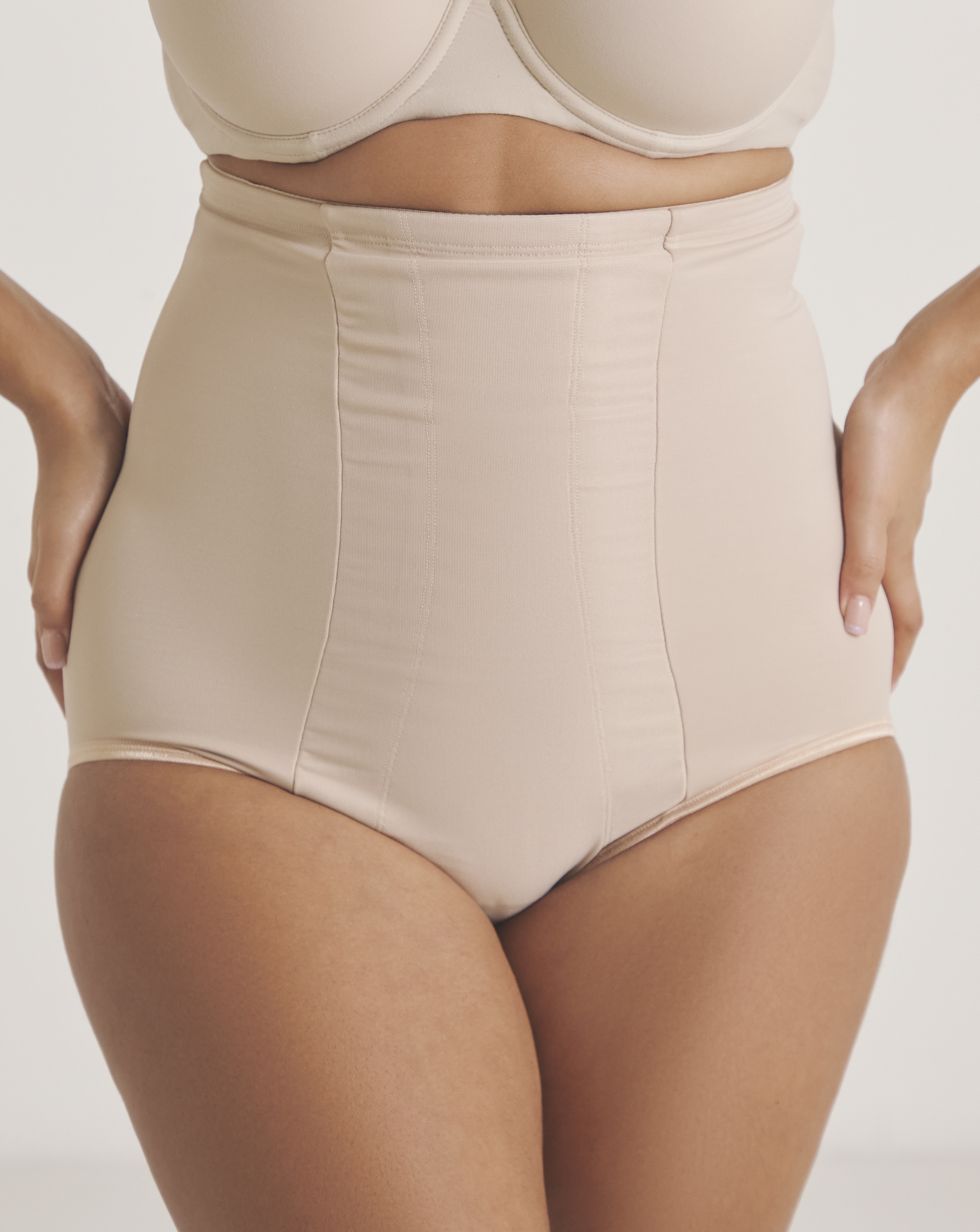 Miraclesuit Classic HiWaist Knicker In Nude | UK Size M Women's