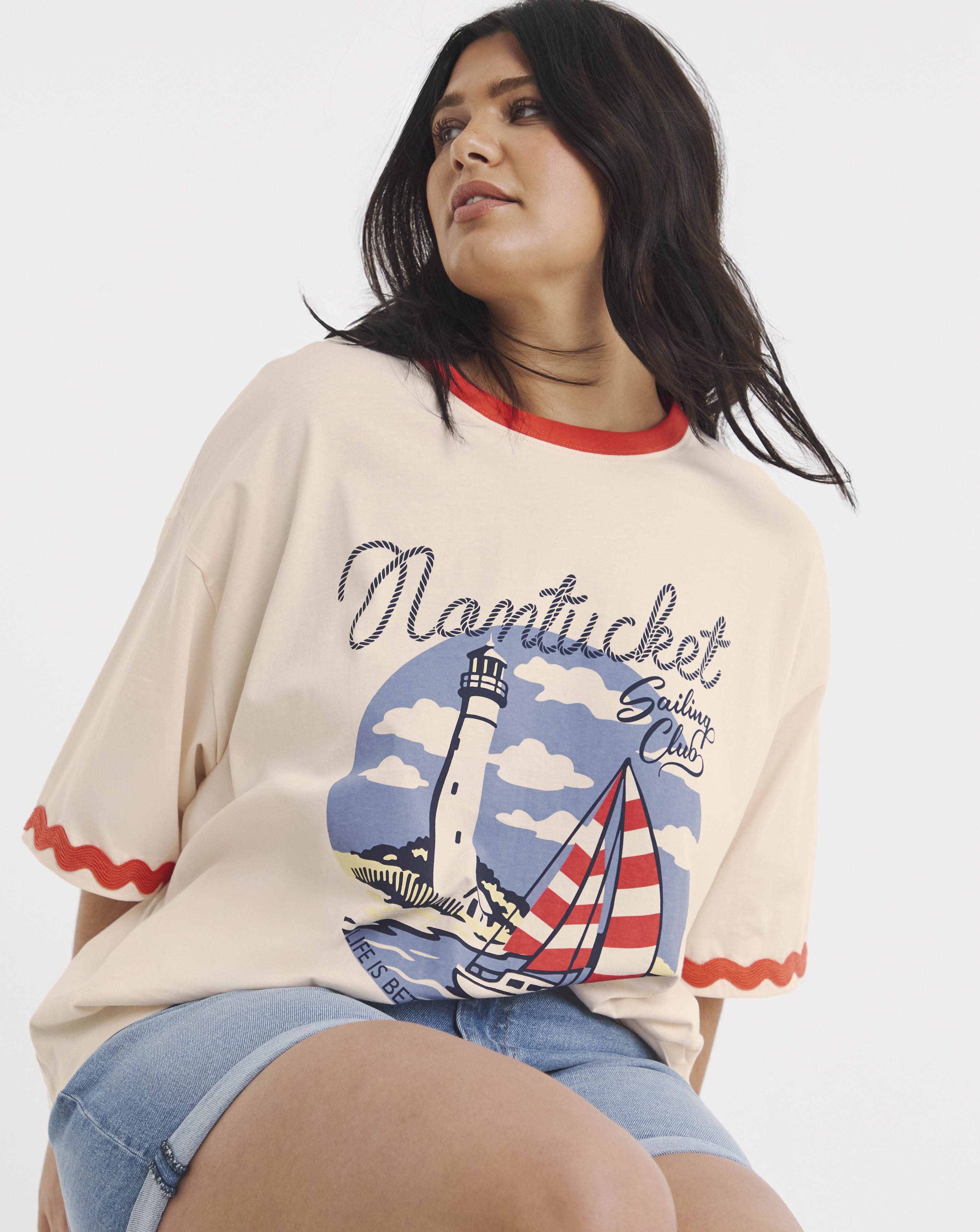 Nantucket Sailing Club Graphic T-Shirt