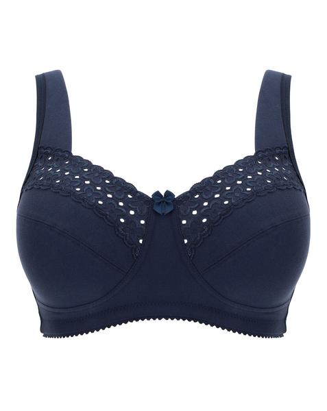 Miss Mary Broderie Anglaise Bra DarkBlue