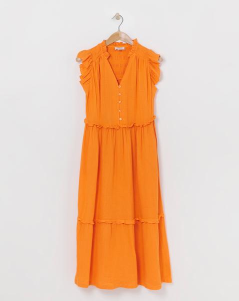 Cheesecloth Smock Dress