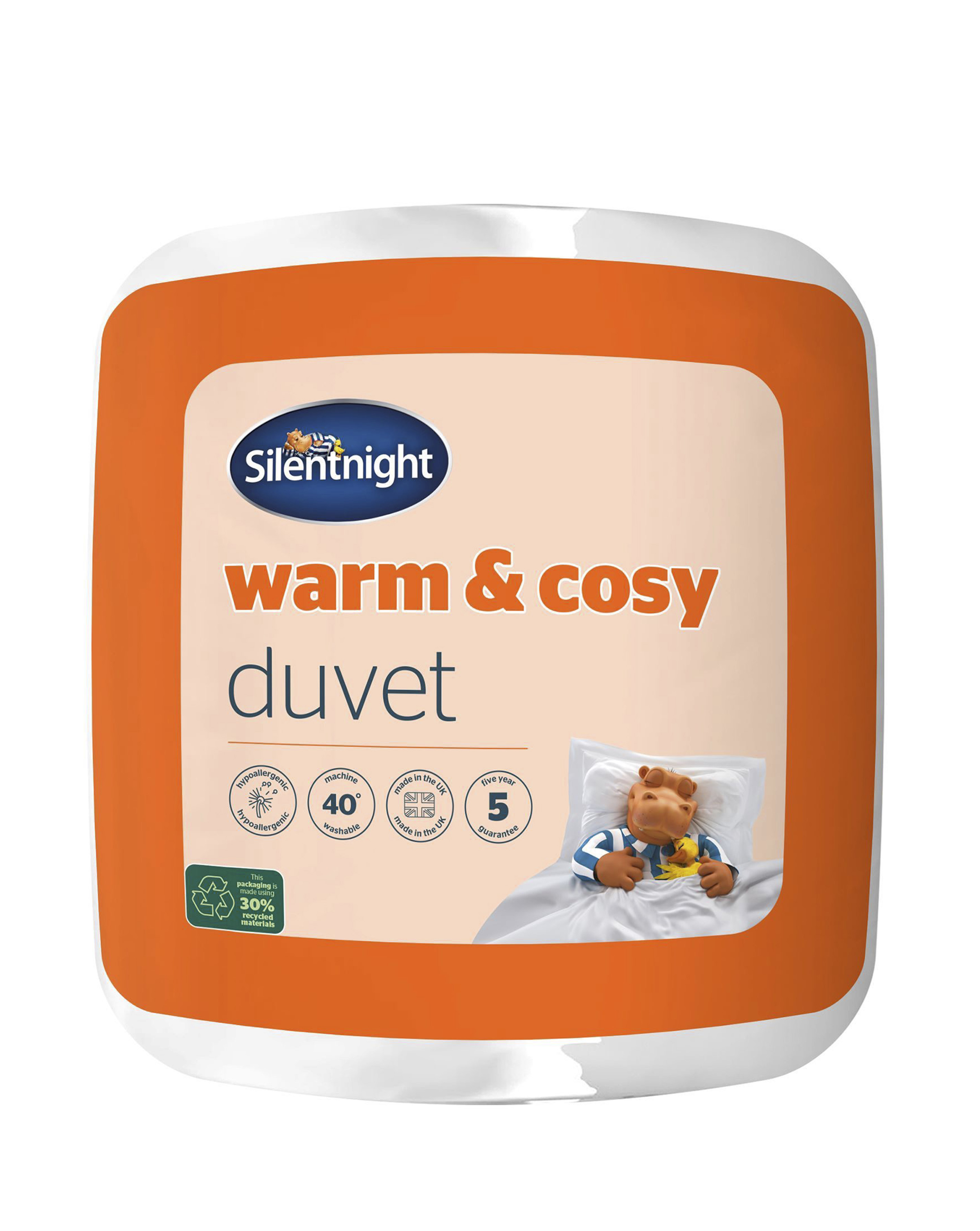 Silentnight White Warm & Cosy 13.5 Tog Duvet King