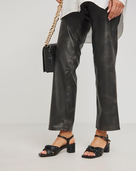 Volume Twist Block Heel Sandal EEE Fit