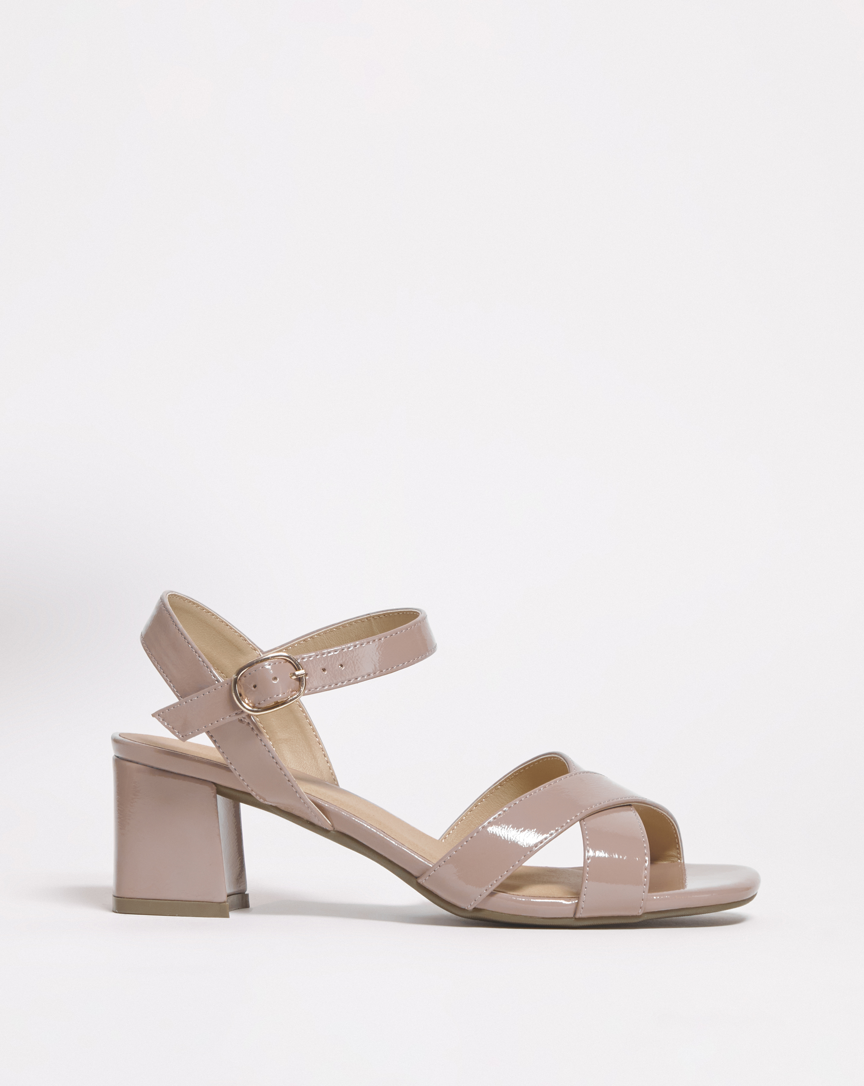 Block Heel Sandal E Fit
