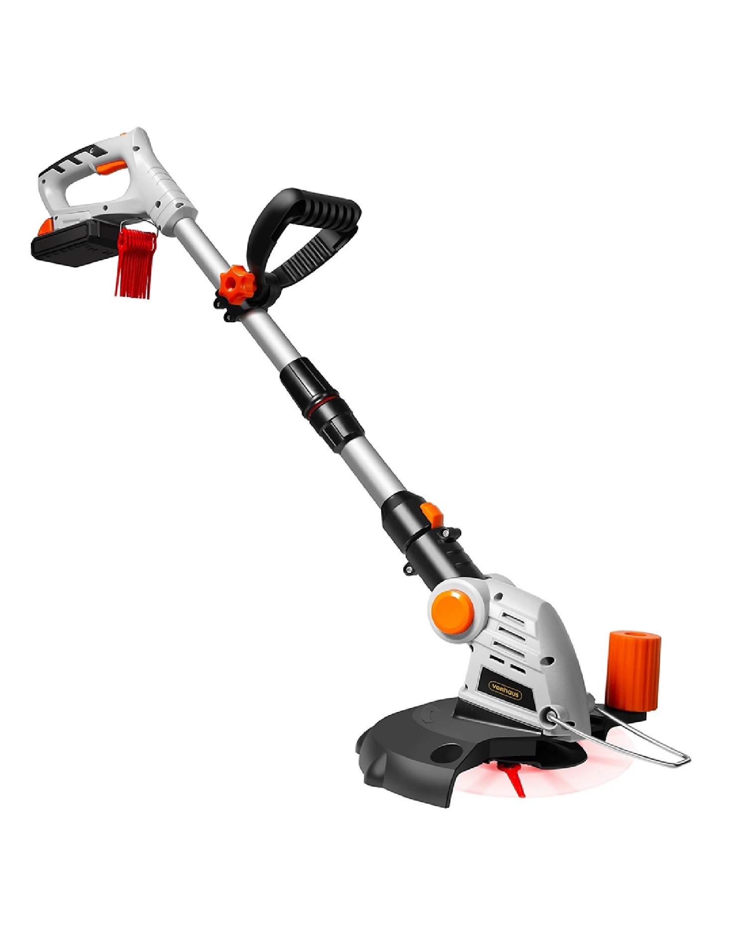 VonHaus 20V Max Cordless Grass Trimmer 25cm Grey