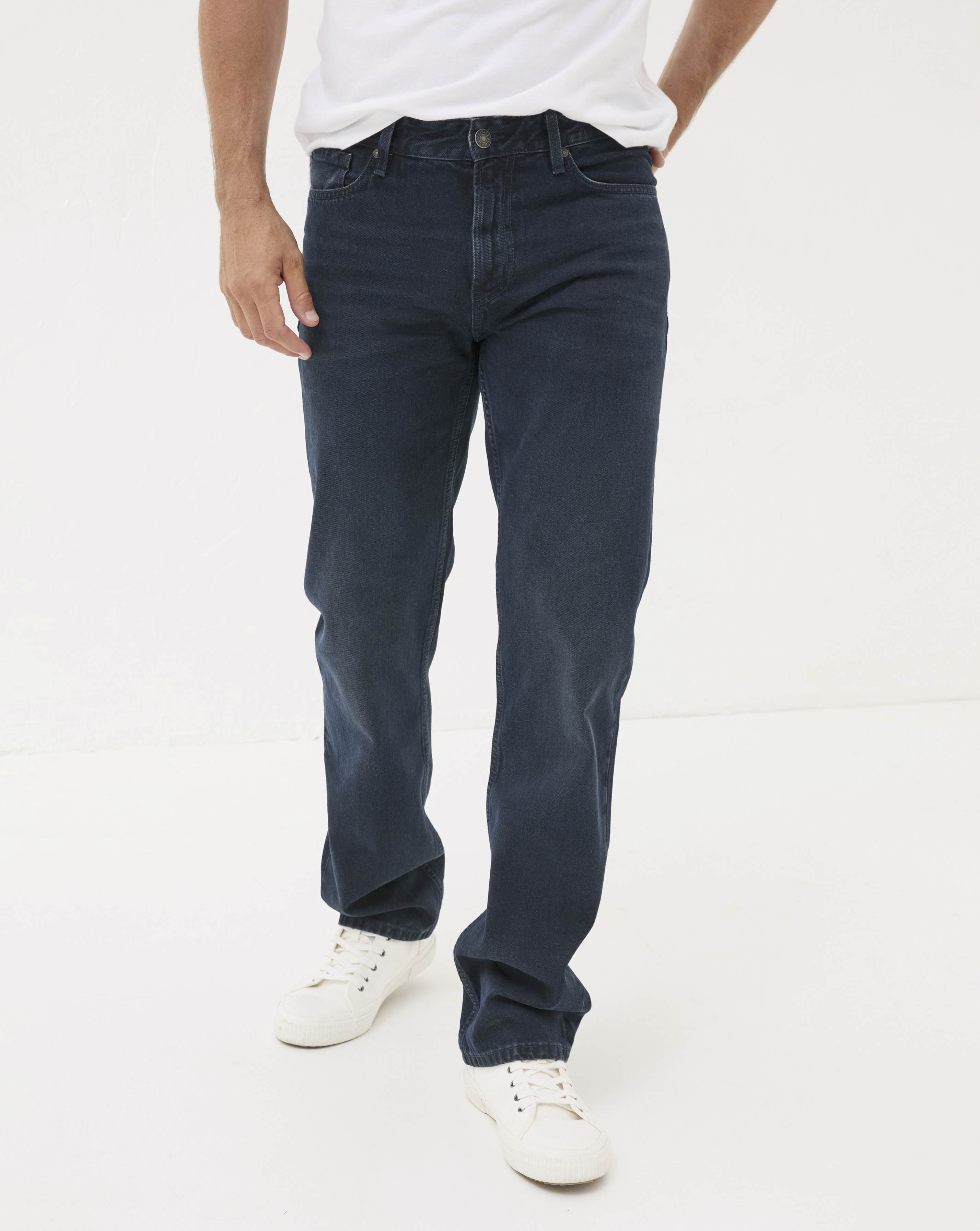 Fatface Dark Denim Vintage Denim Jean - Blue - Size 42
