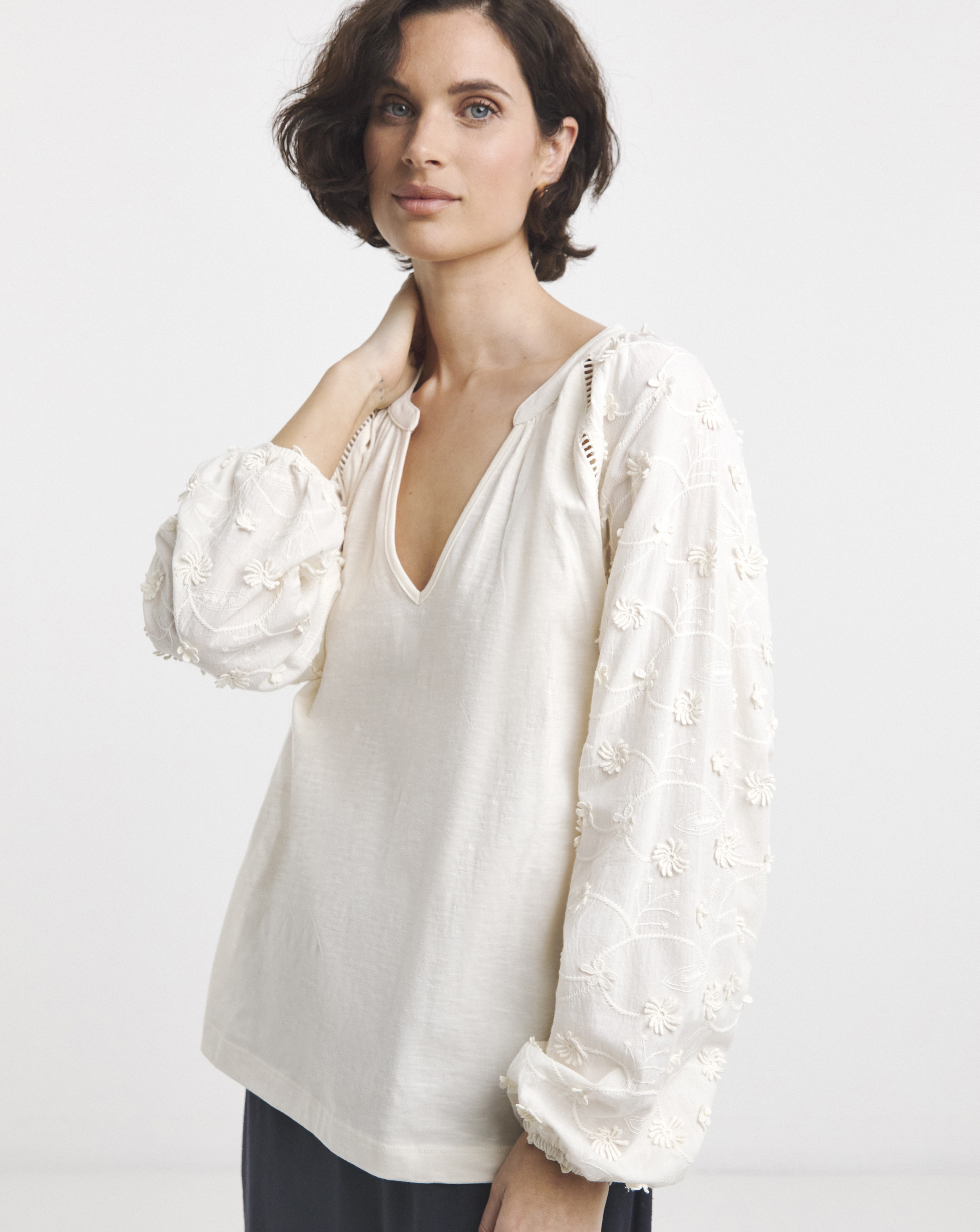 3D Lace Blouse