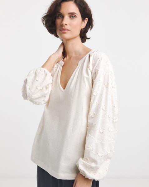 3D Lace Blouse